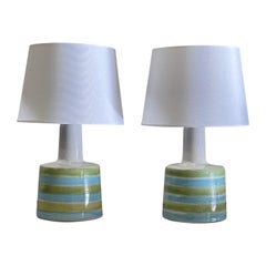 Martz Lamps by Jane and Gordon Martz for Marshall Studios, Ceramic Table Lamps