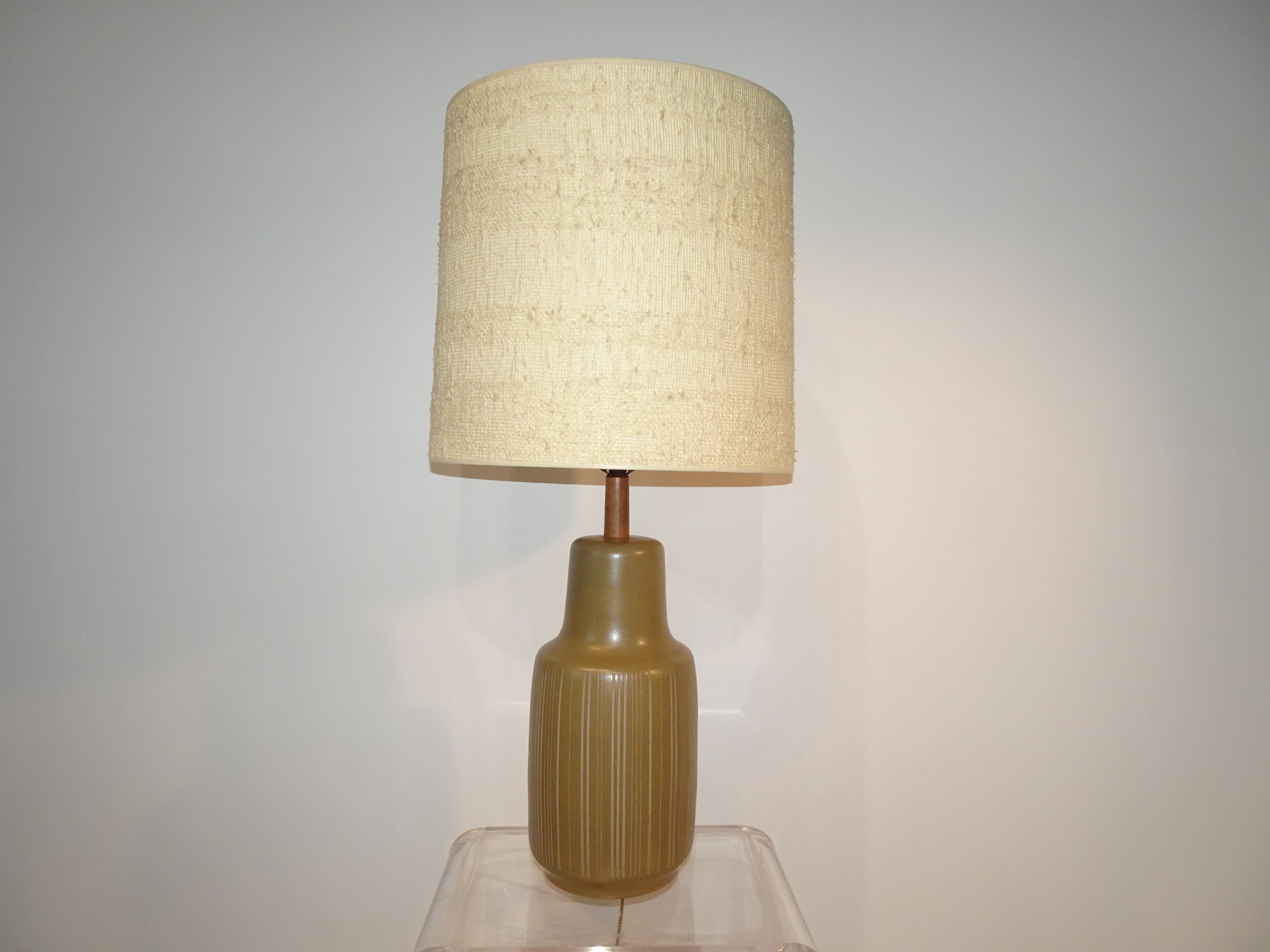 Martz Large Pottery Table Lamp for Marshall Studios 2
