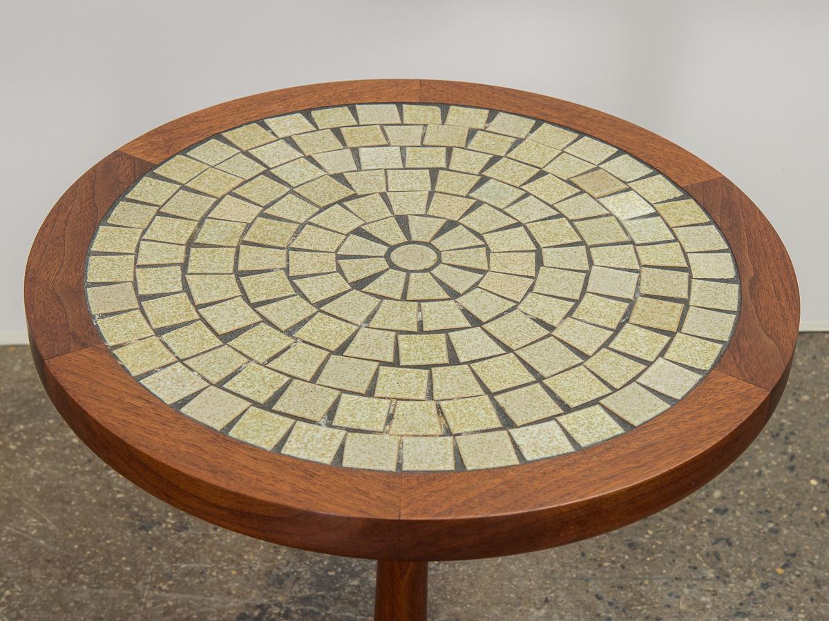 American Martz Pedestal Side Table