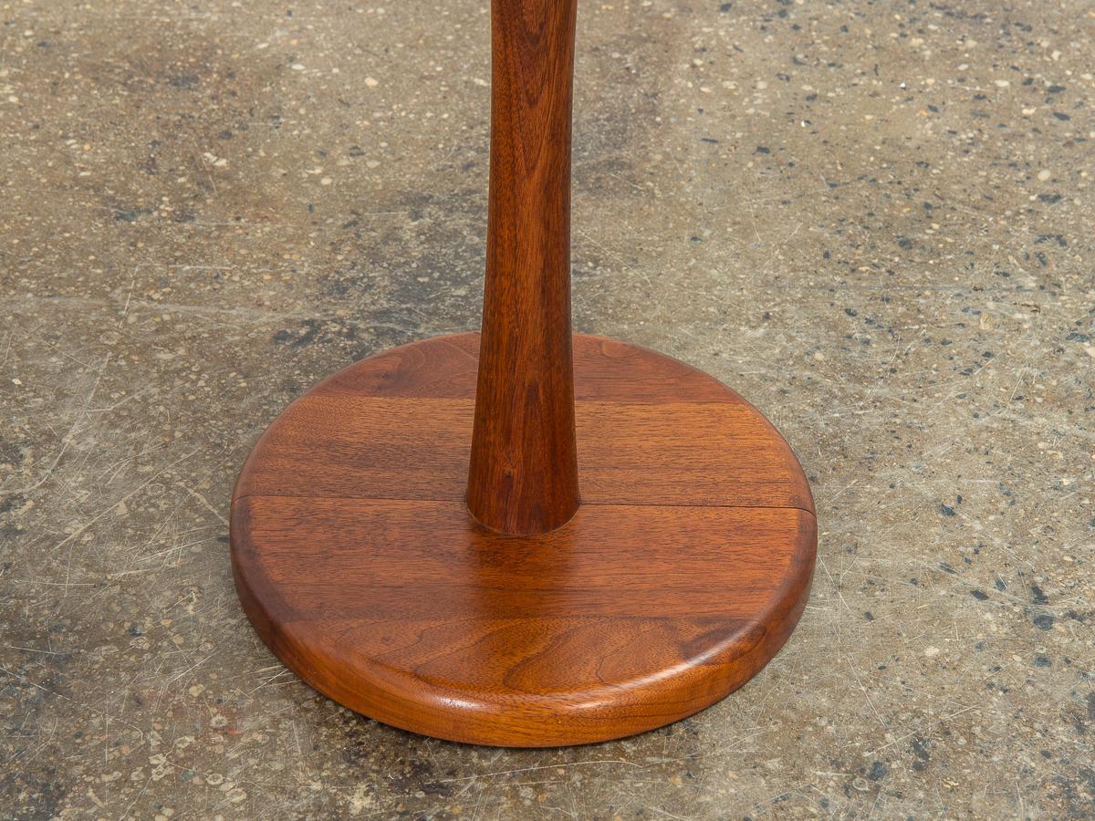 Mid-20th Century Martz Pedestal Side Table For Sale