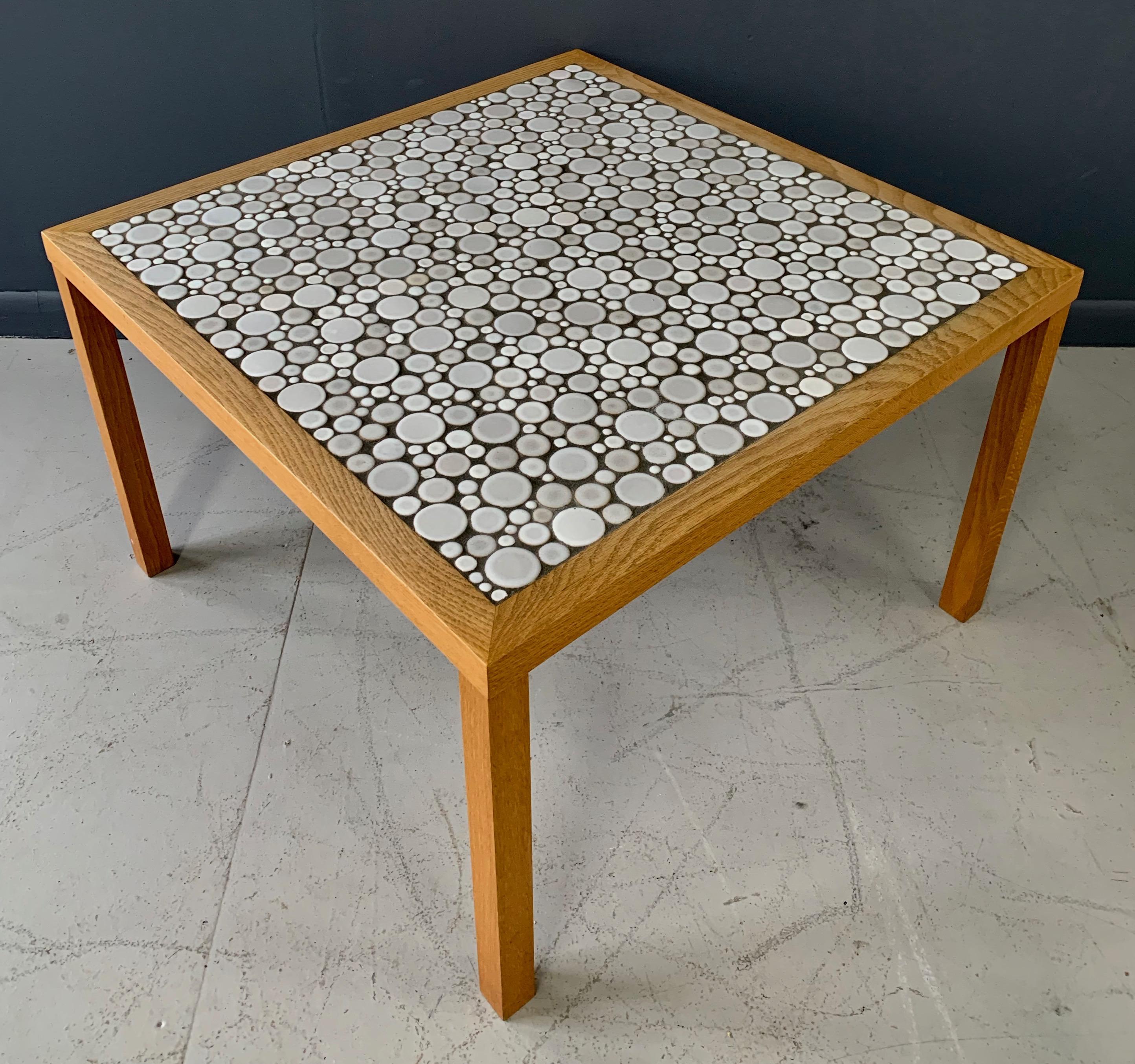 square tile coffee table