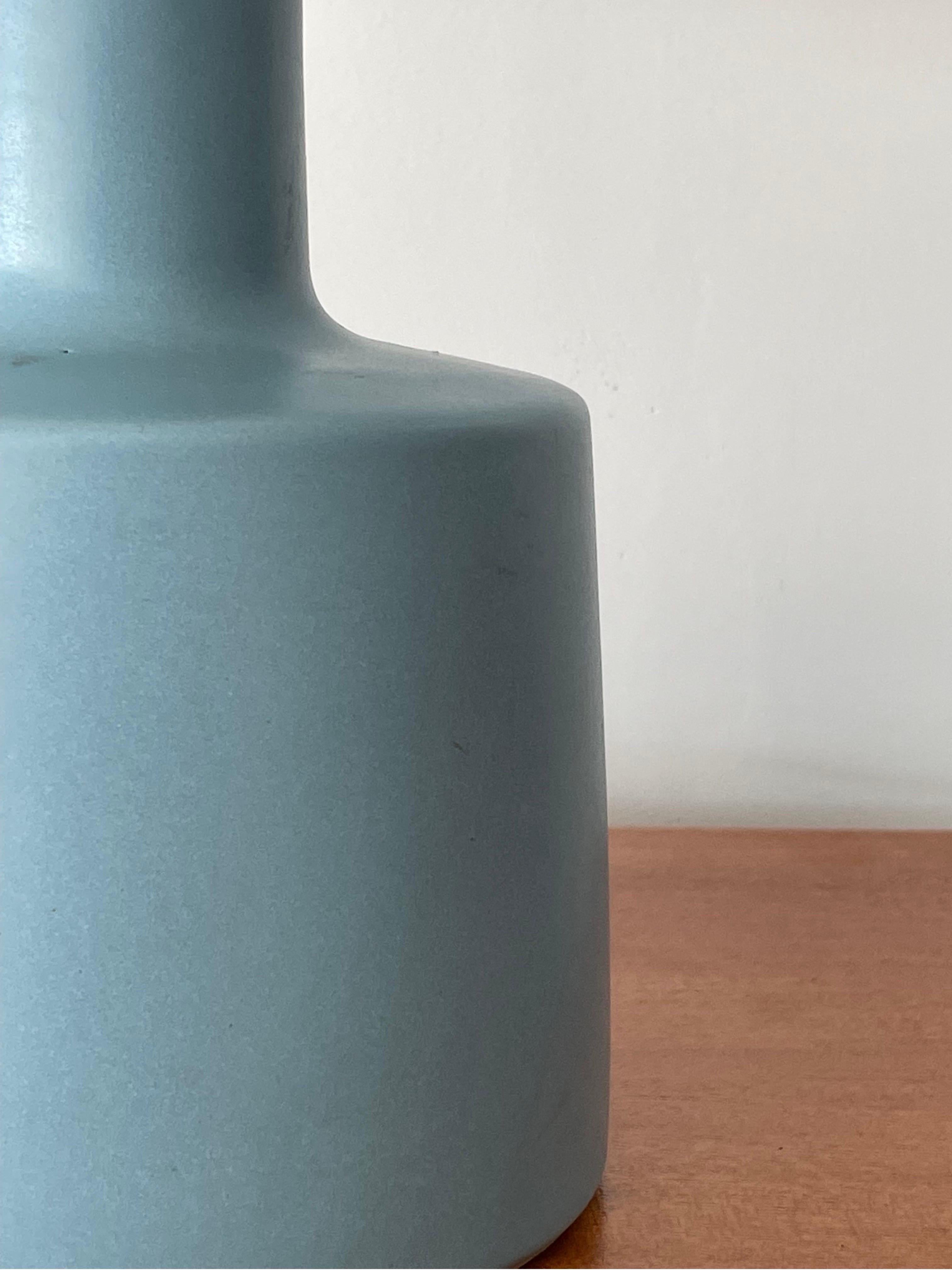 Mid-Century Modern Lampe de table Martz de Jane et Gordon Martz, Robins Egg Blue en vente