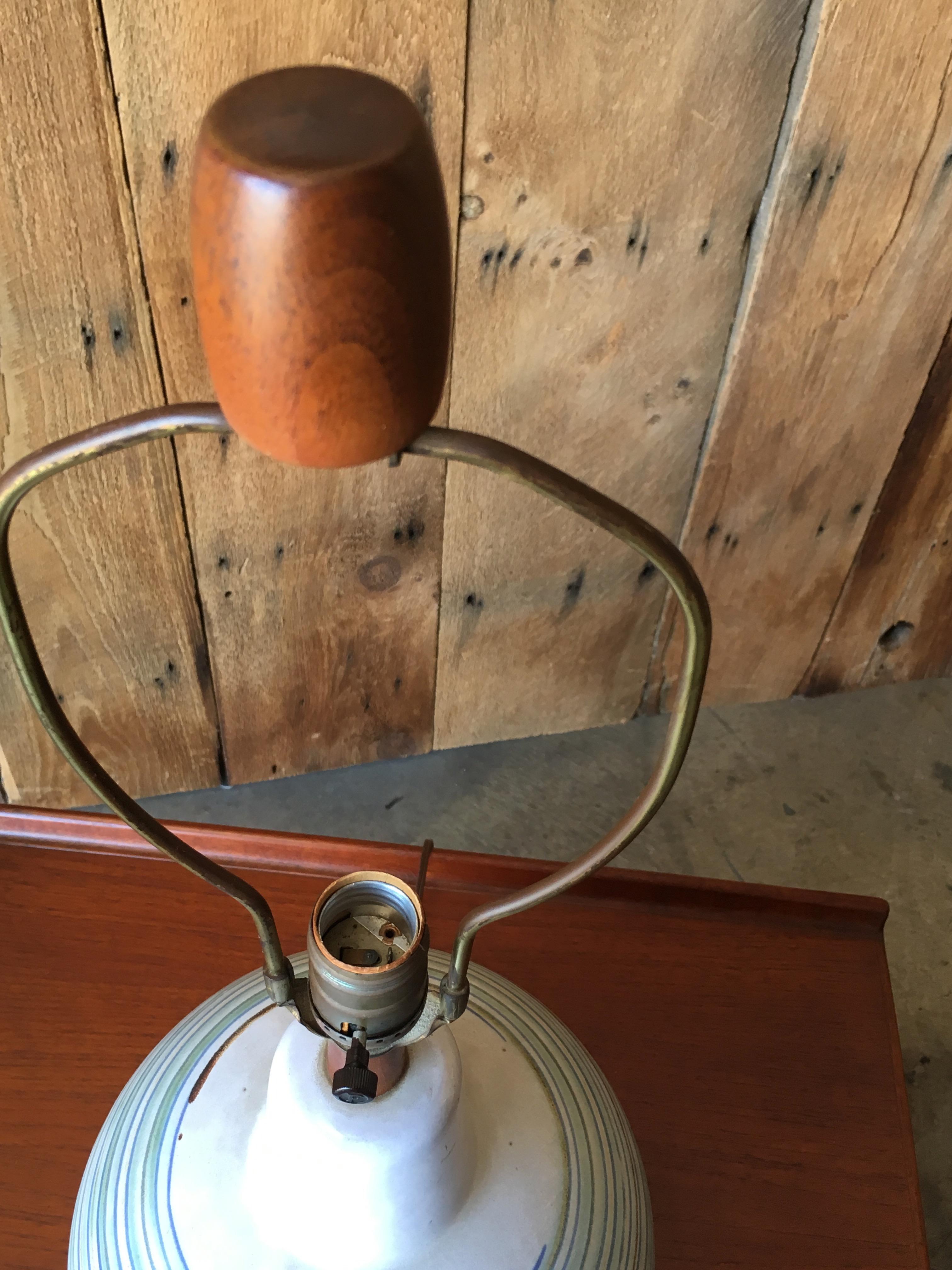 North American Martz Table Lamp for Marshall Studios