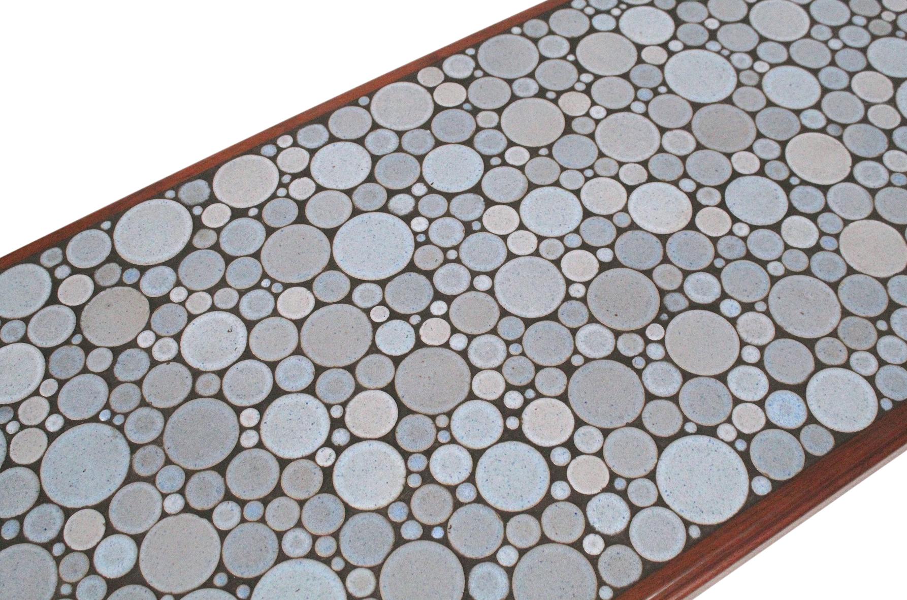 Martz Tile Top Console Table for Marshall Studios 1