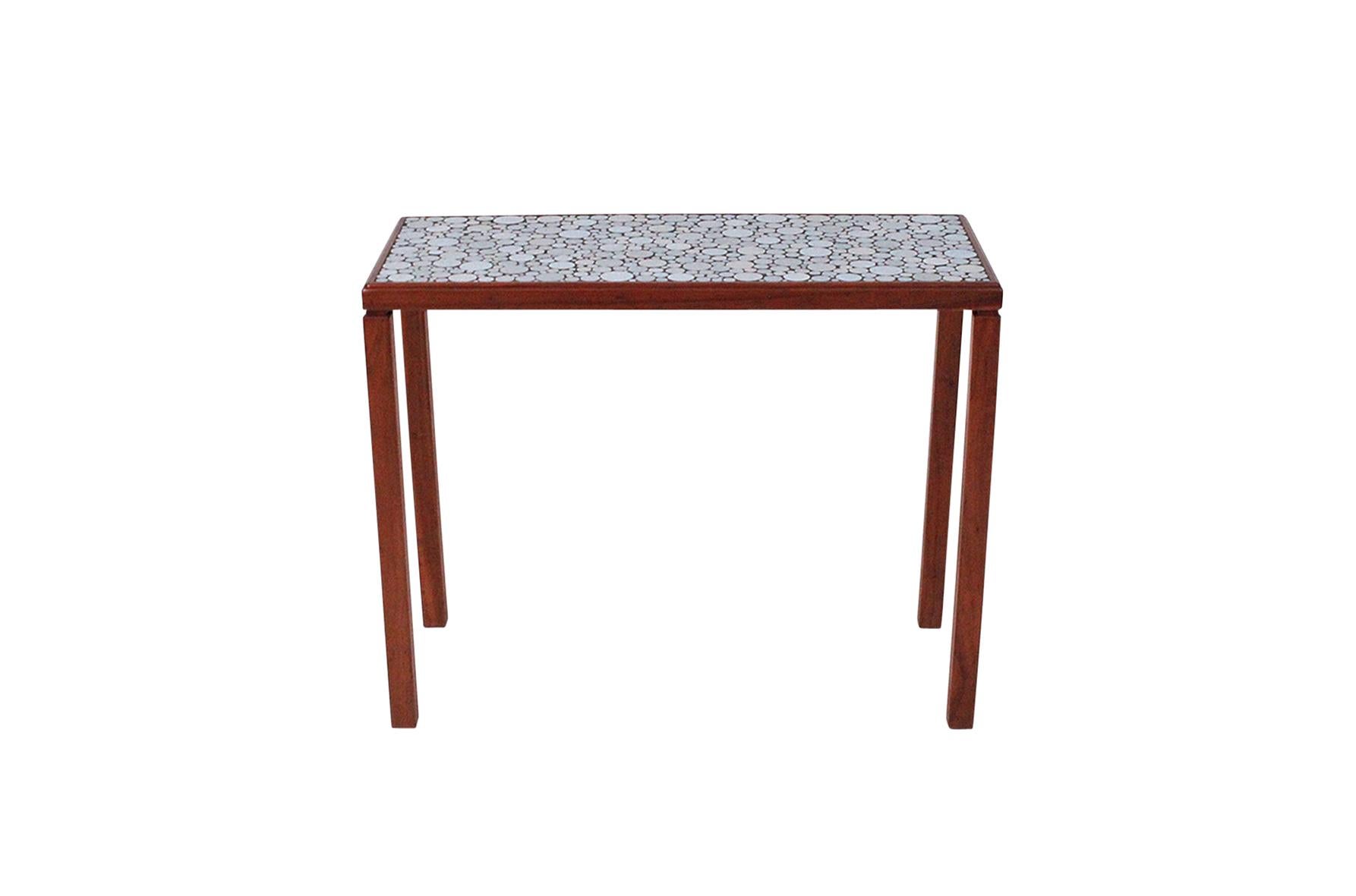 tile console table