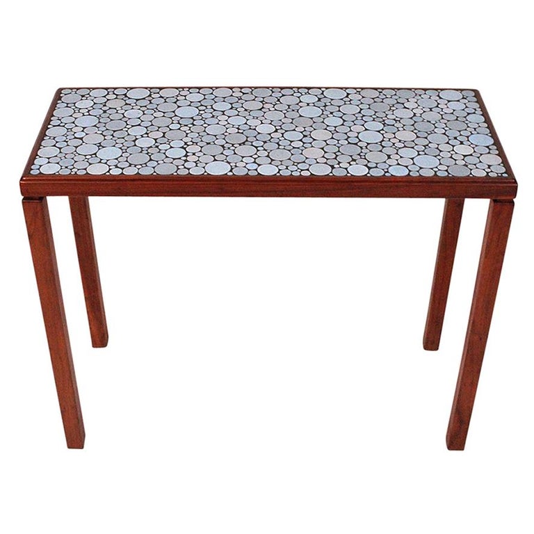Martz Tile Top Console Table for Marshall Studios at 1stDibs