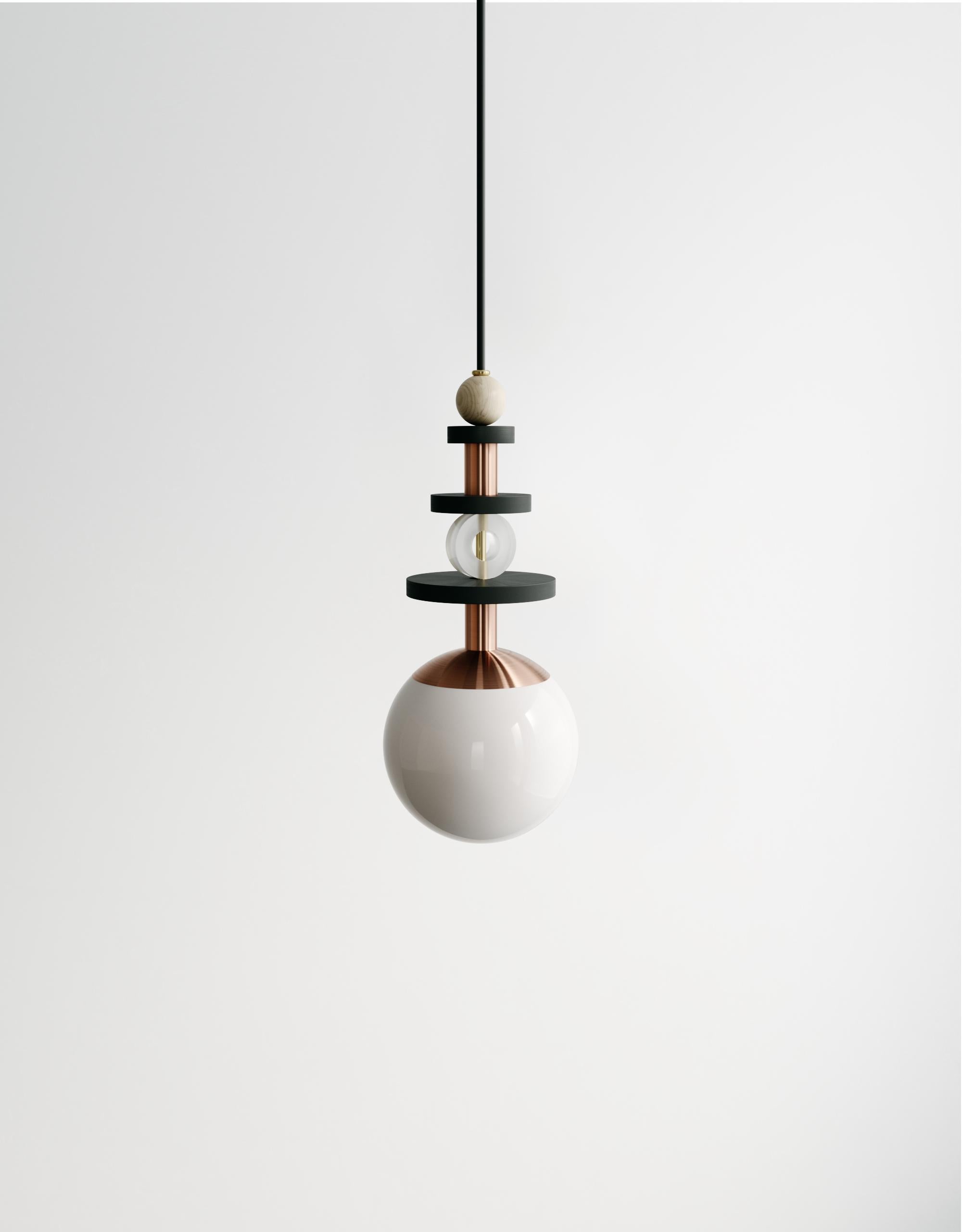 Maru tall pendant by Ladies & Gentlemen Studio
Dimensions: 10