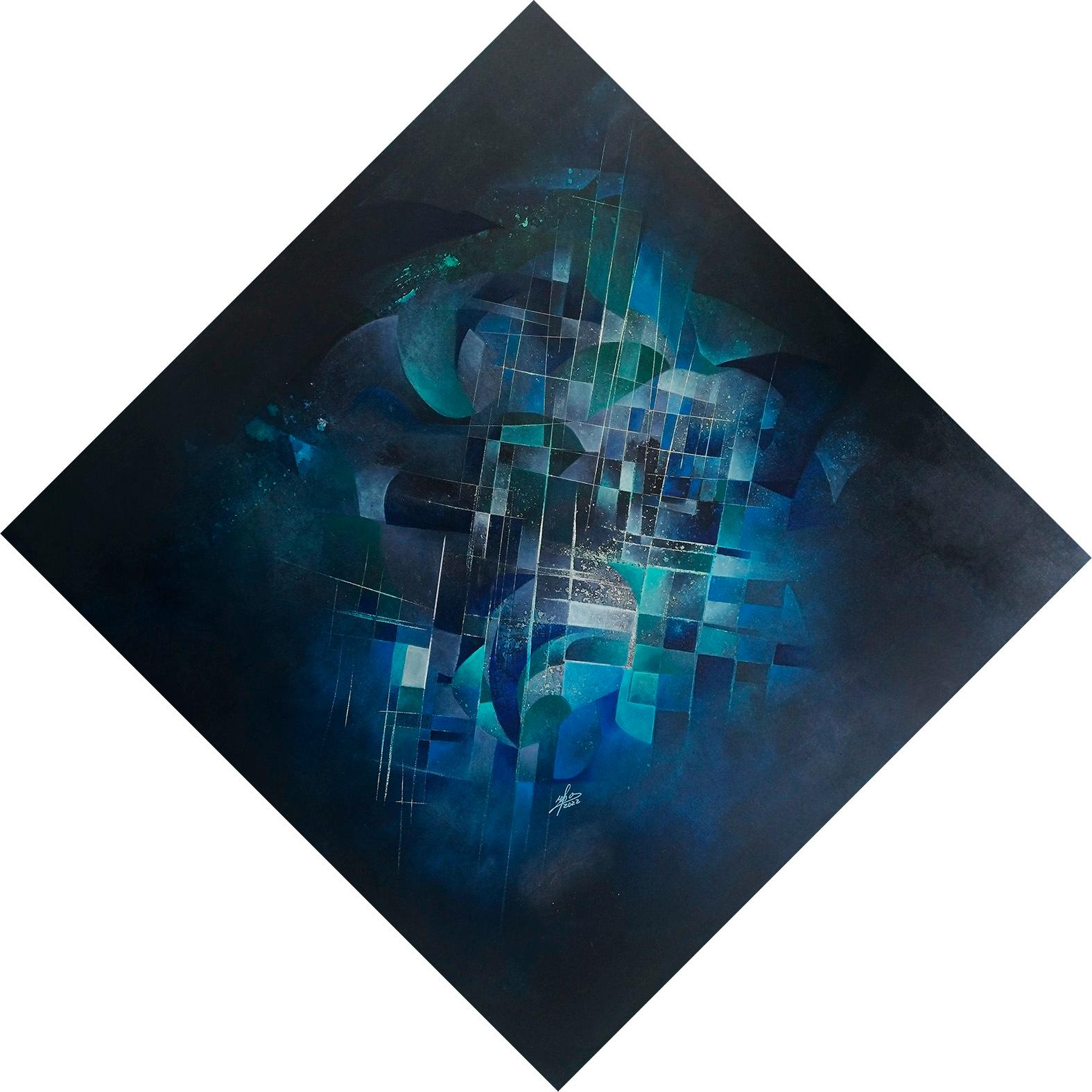 Maru Vázquez Abstract Painting - My Codes