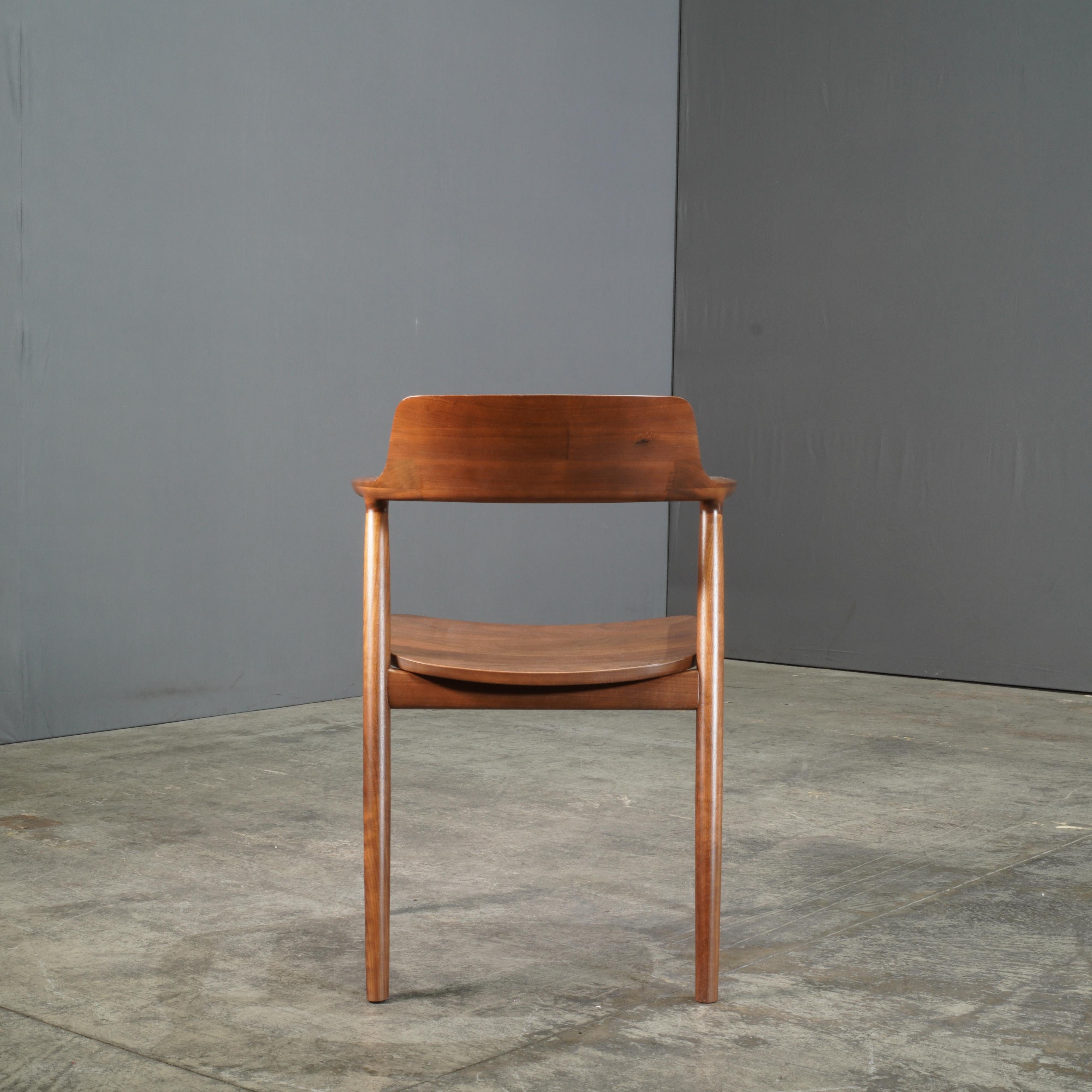 Maruni Hiroshima Wooden Armchair 6