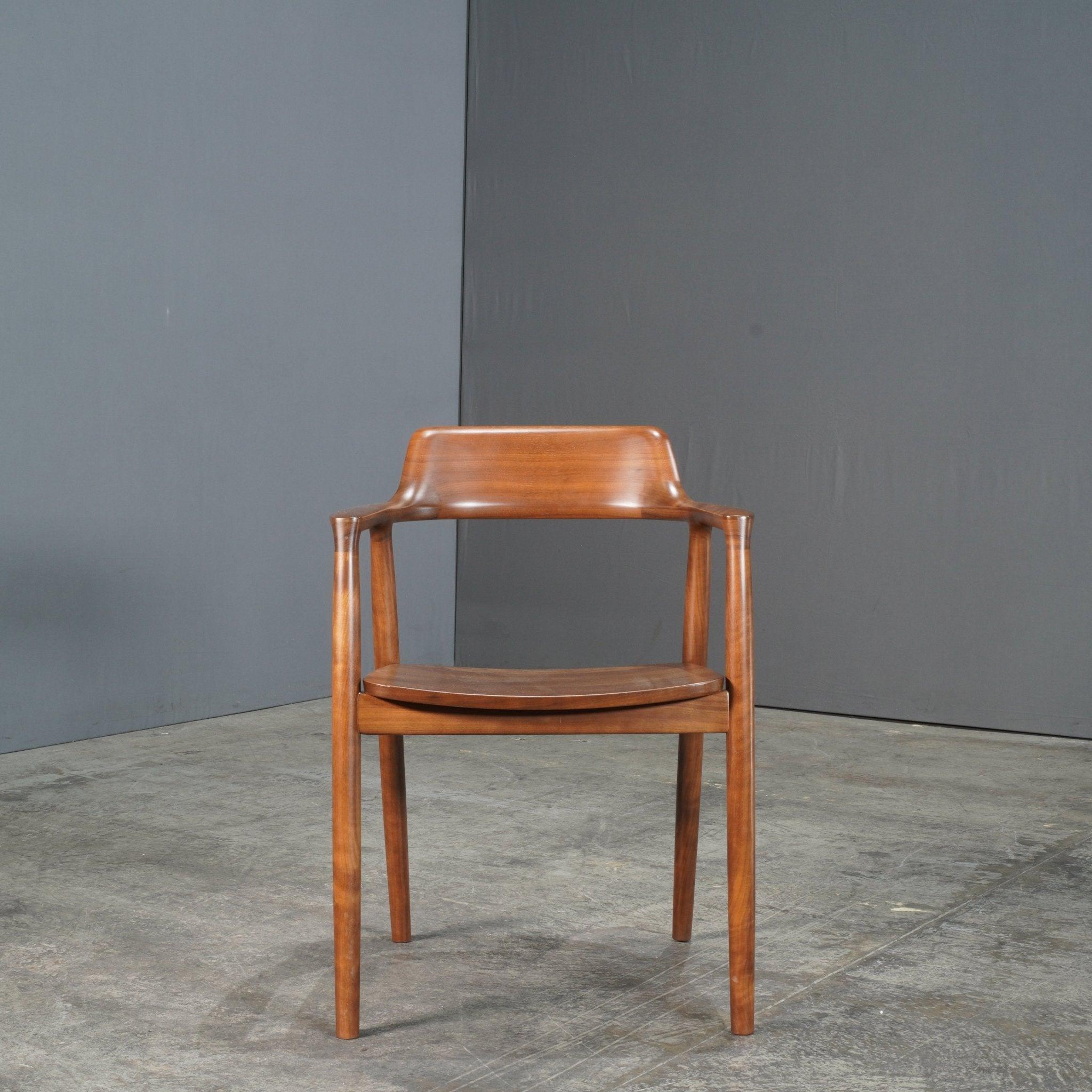 Anglo-Japanese Maruni Hiroshima Wooden Armchair
