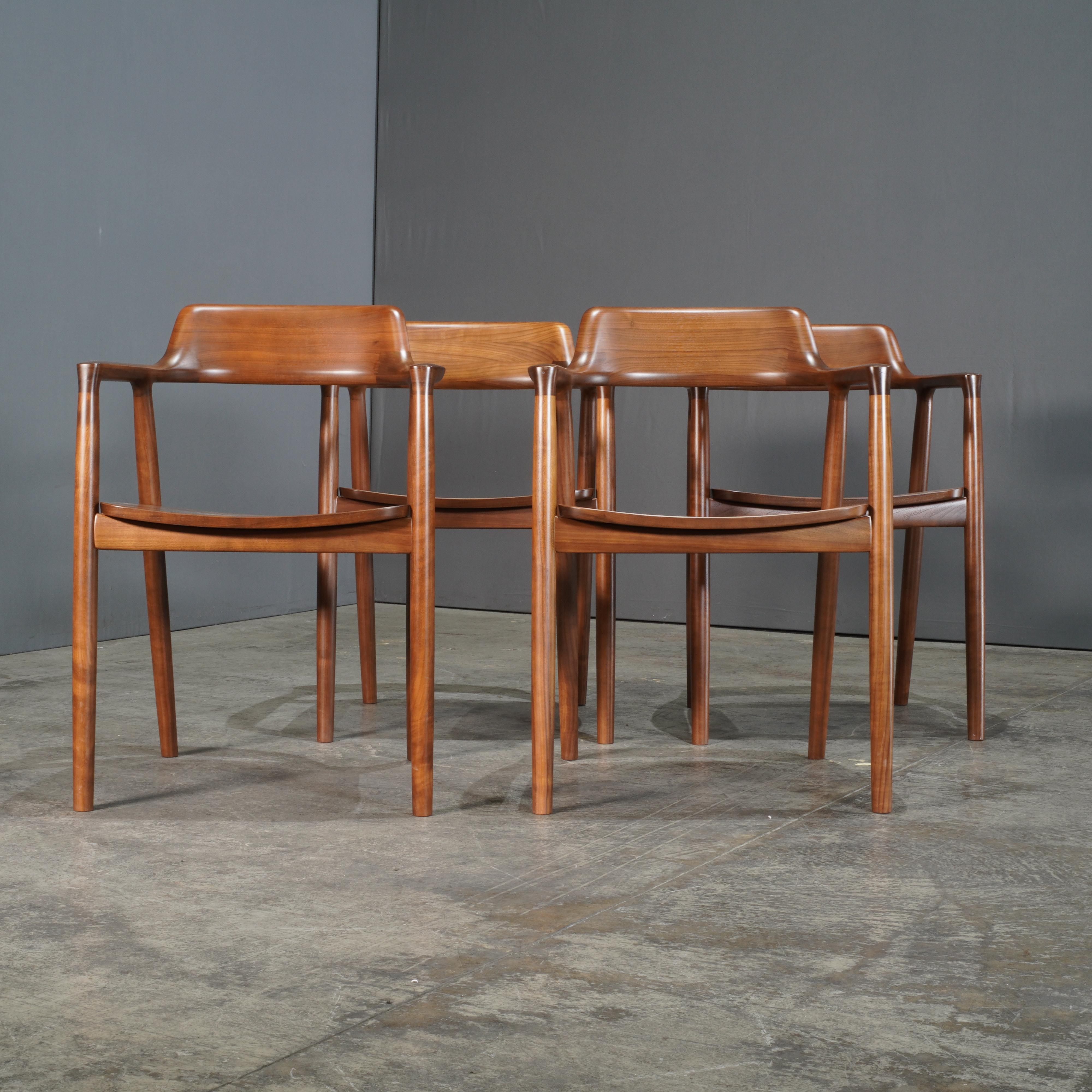 Anglo-Japanese Maruni Hiroshima Wooden Armchair