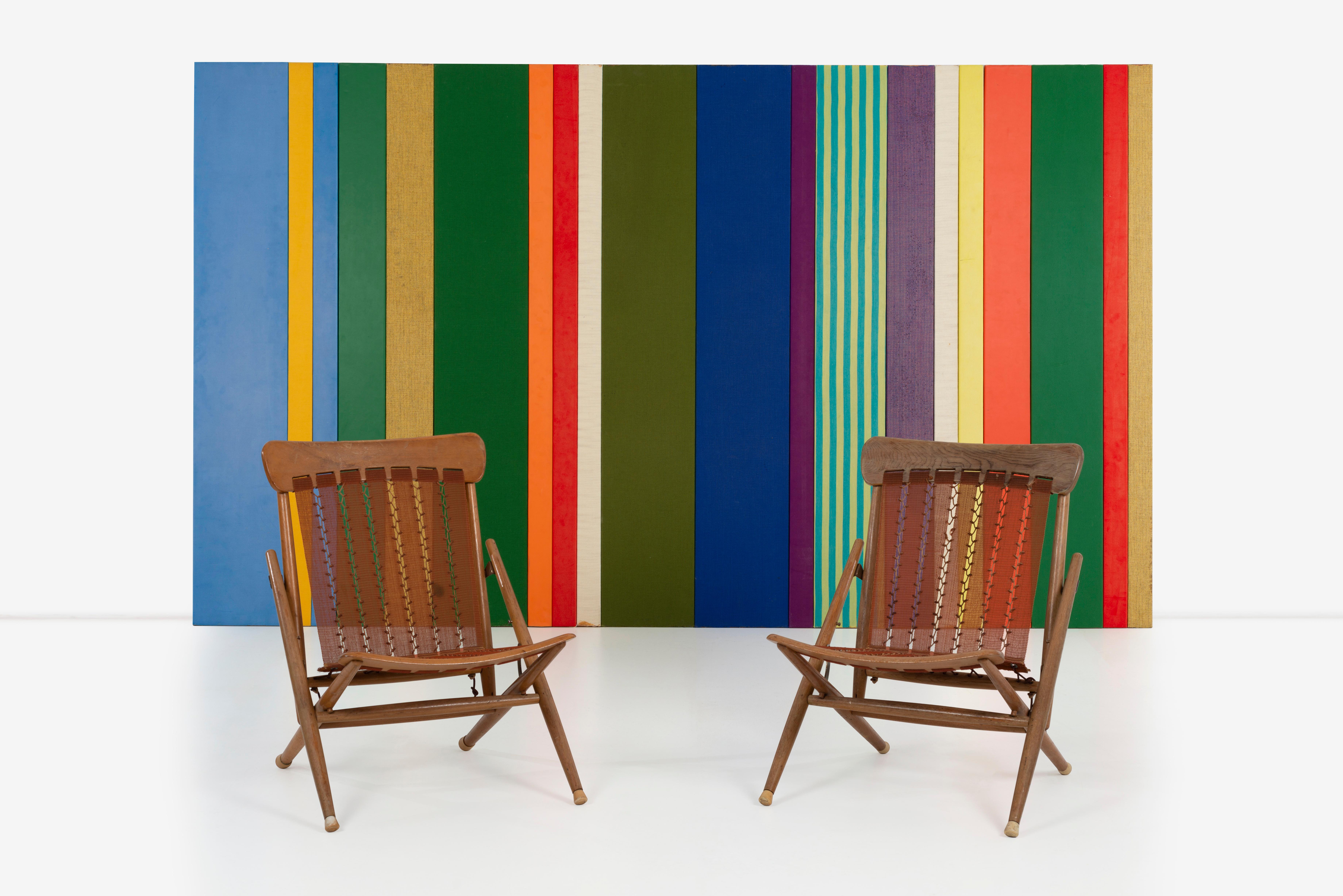 Maruni Mokko of Japan Folding Sling Chairs 2
