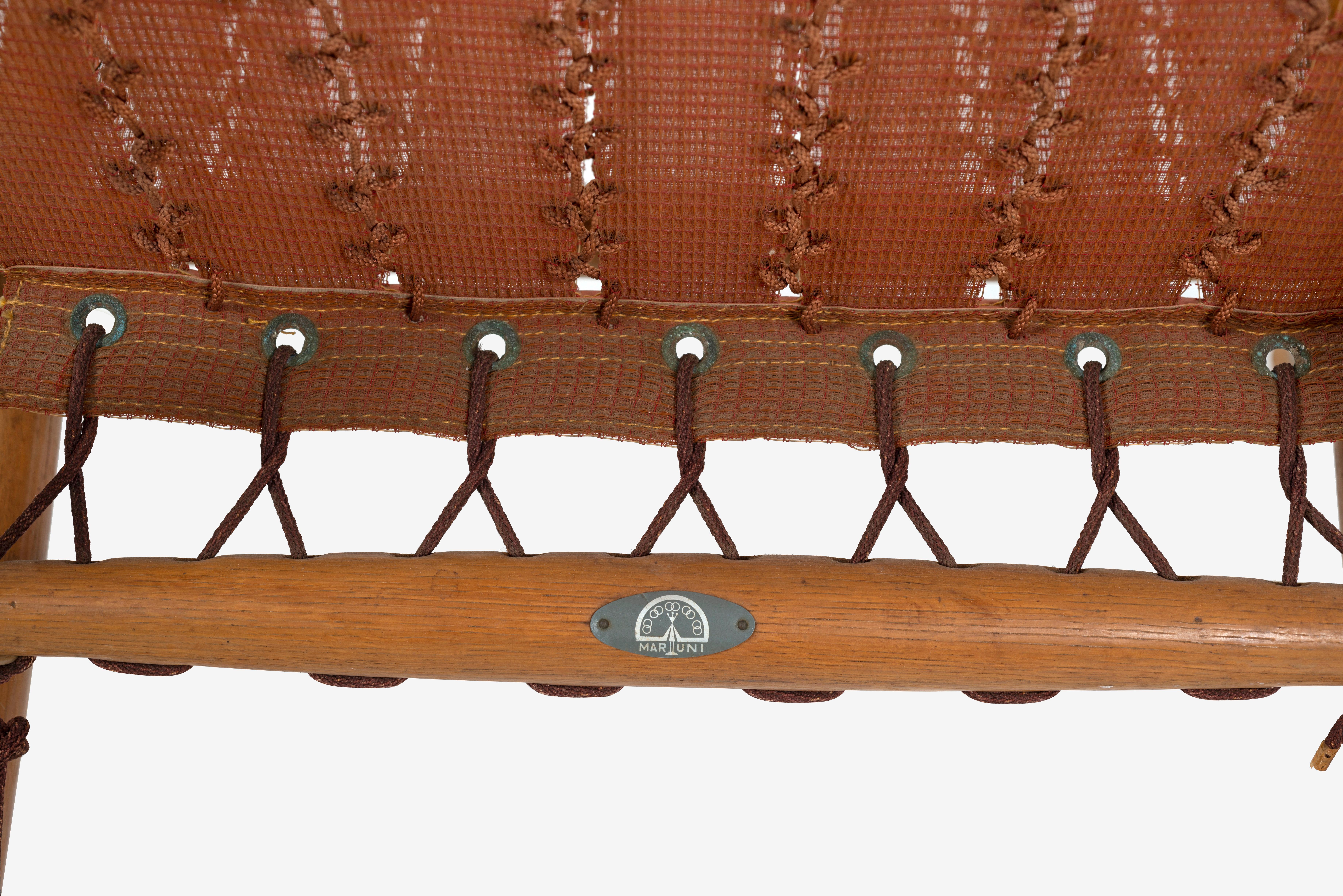 Maruni Mokko of Japan Folding Sling Chairs 3