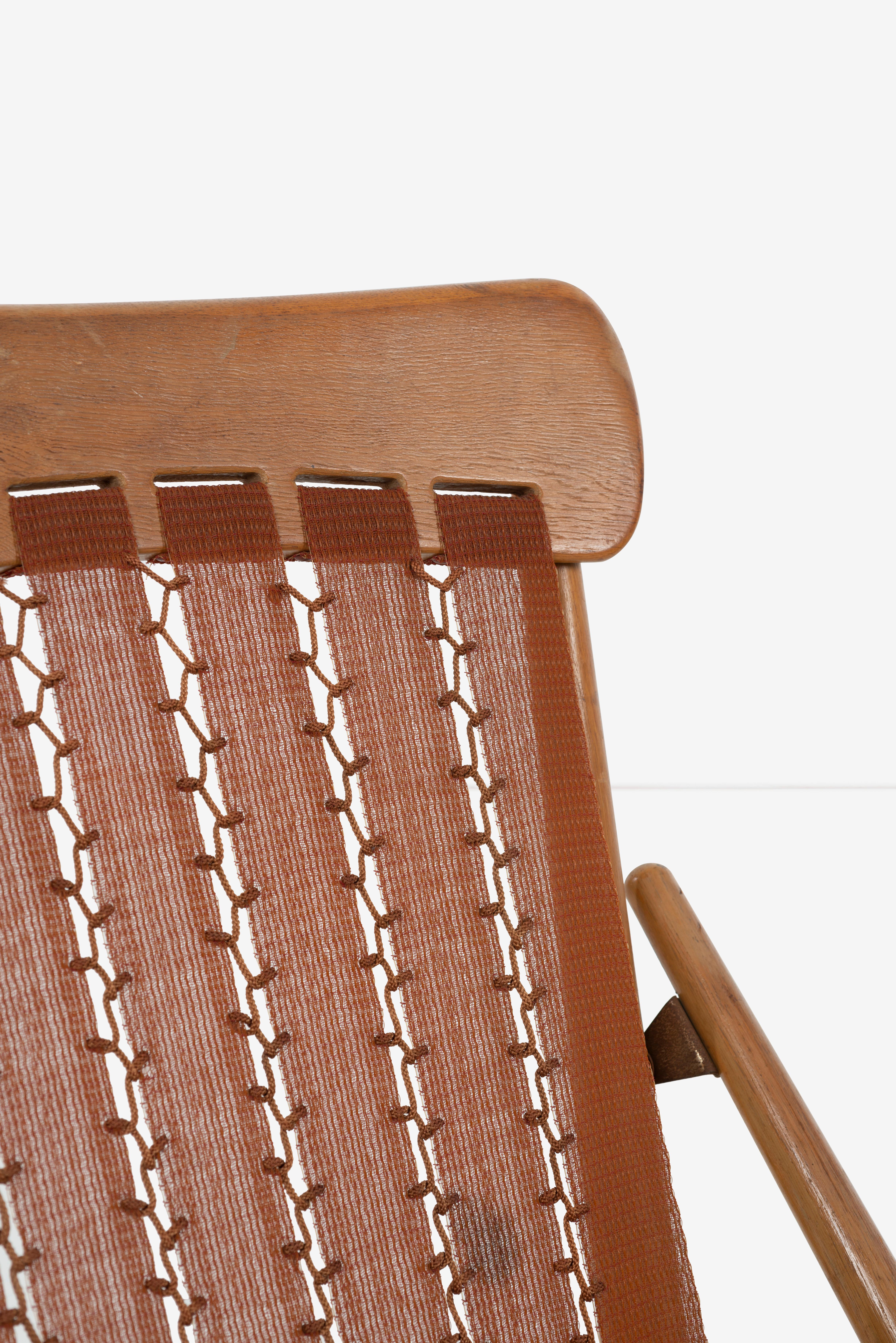 Mid-Century Modern Maruni Mokko of Japan Folding Sling Chairs