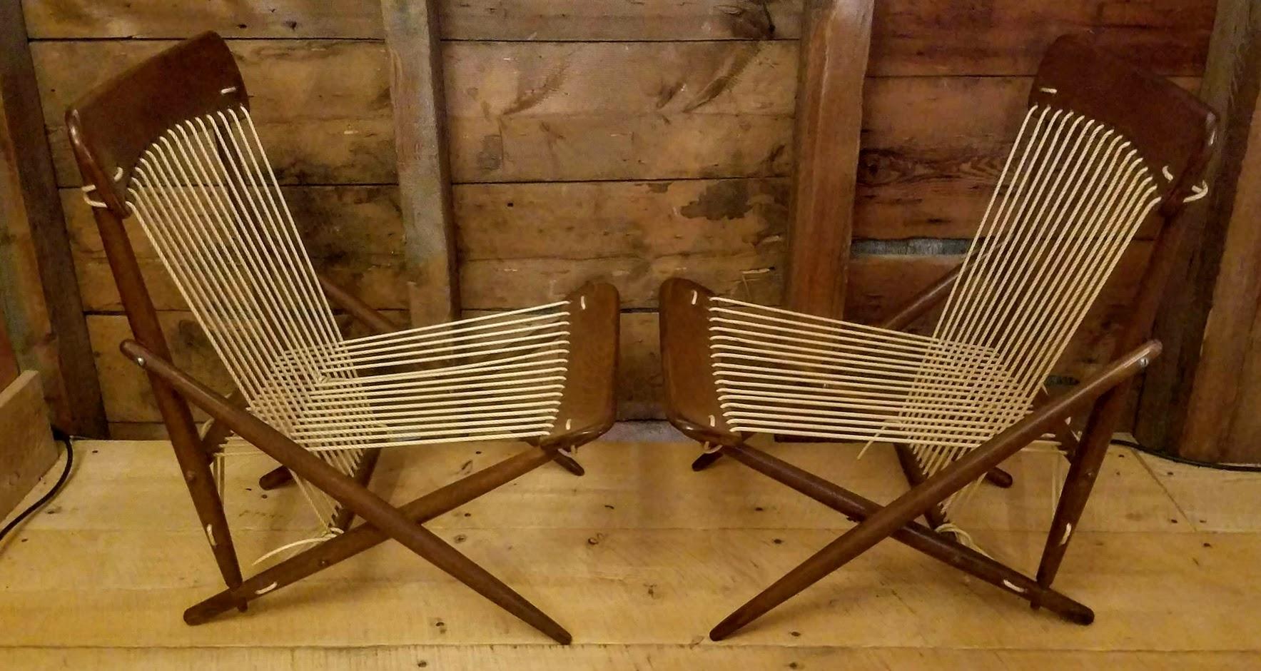 Japanese Maruni Style Lounge Chairs, Japan, 1960s For Sale