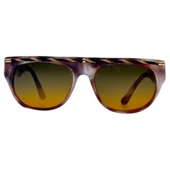  Maruska Vintage Brown Inset Rope Sunglasses Mod. 1802 56/16 130mm