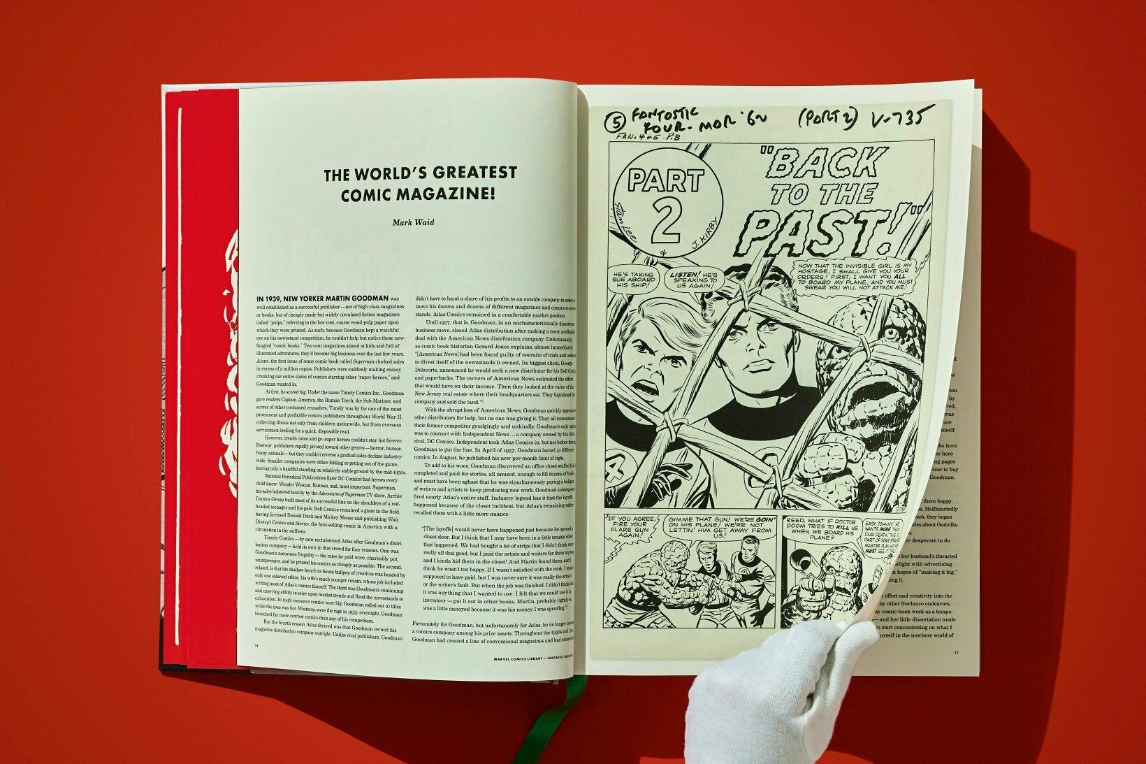 Contemporary Marvel Comics Library, Fantastic 4, Vol. 1. 1961–1963, Famous First Edition Book For Sale