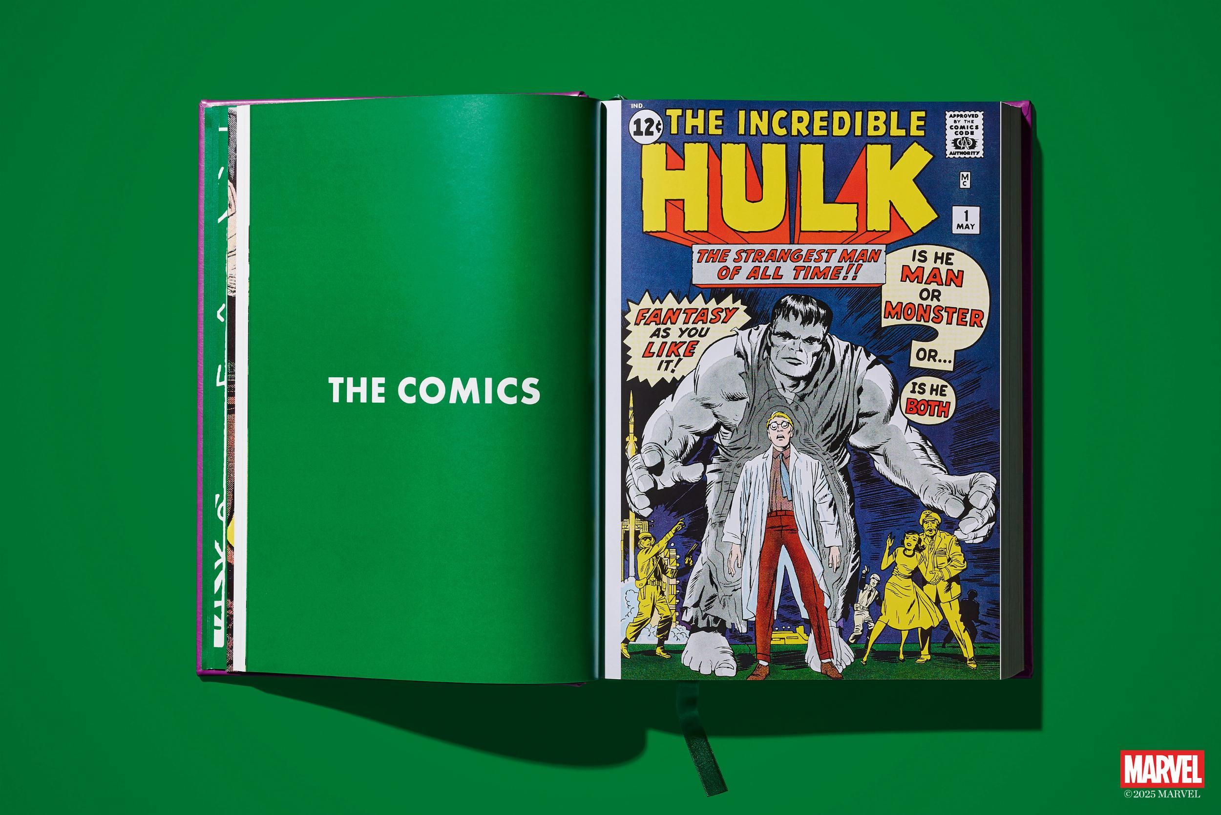 Aluminium Bibliothèque Marvel Comics. Hulk. 1962-1966. Édition limitée de collection, numérotée. en vente