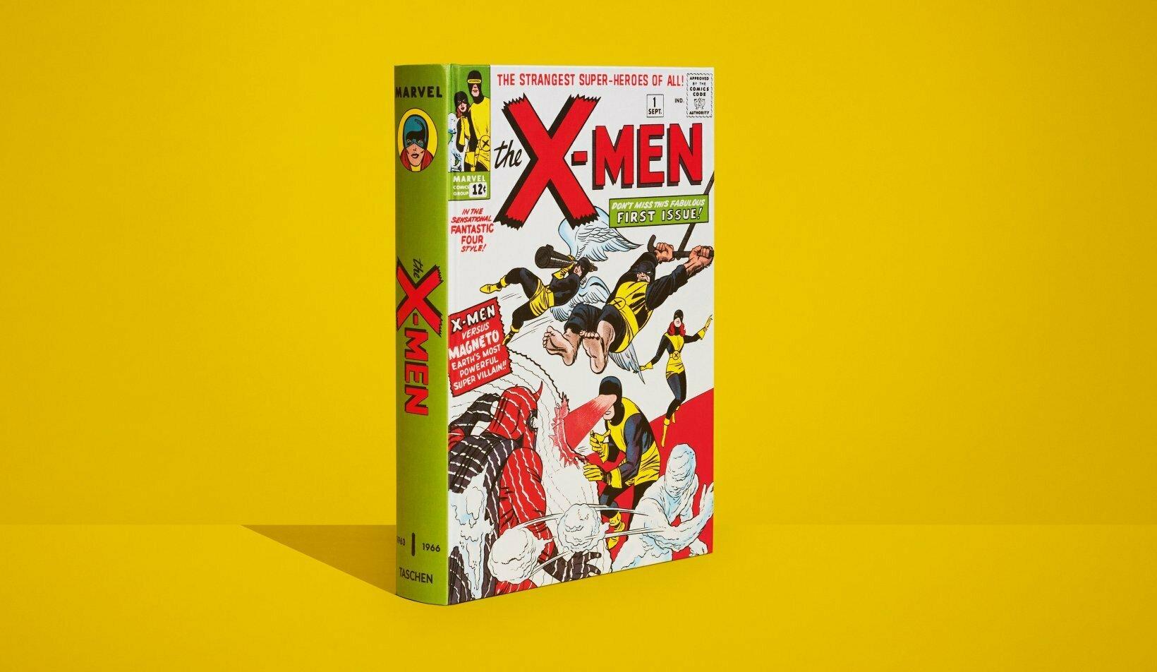 italien Bibliothèque Marvel Comics, X-Men, Vol. 1. 1963-1966, Livre célèbre de la première édition en vente