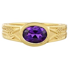 Marvel  Anillo ECG con Piedra Infinita