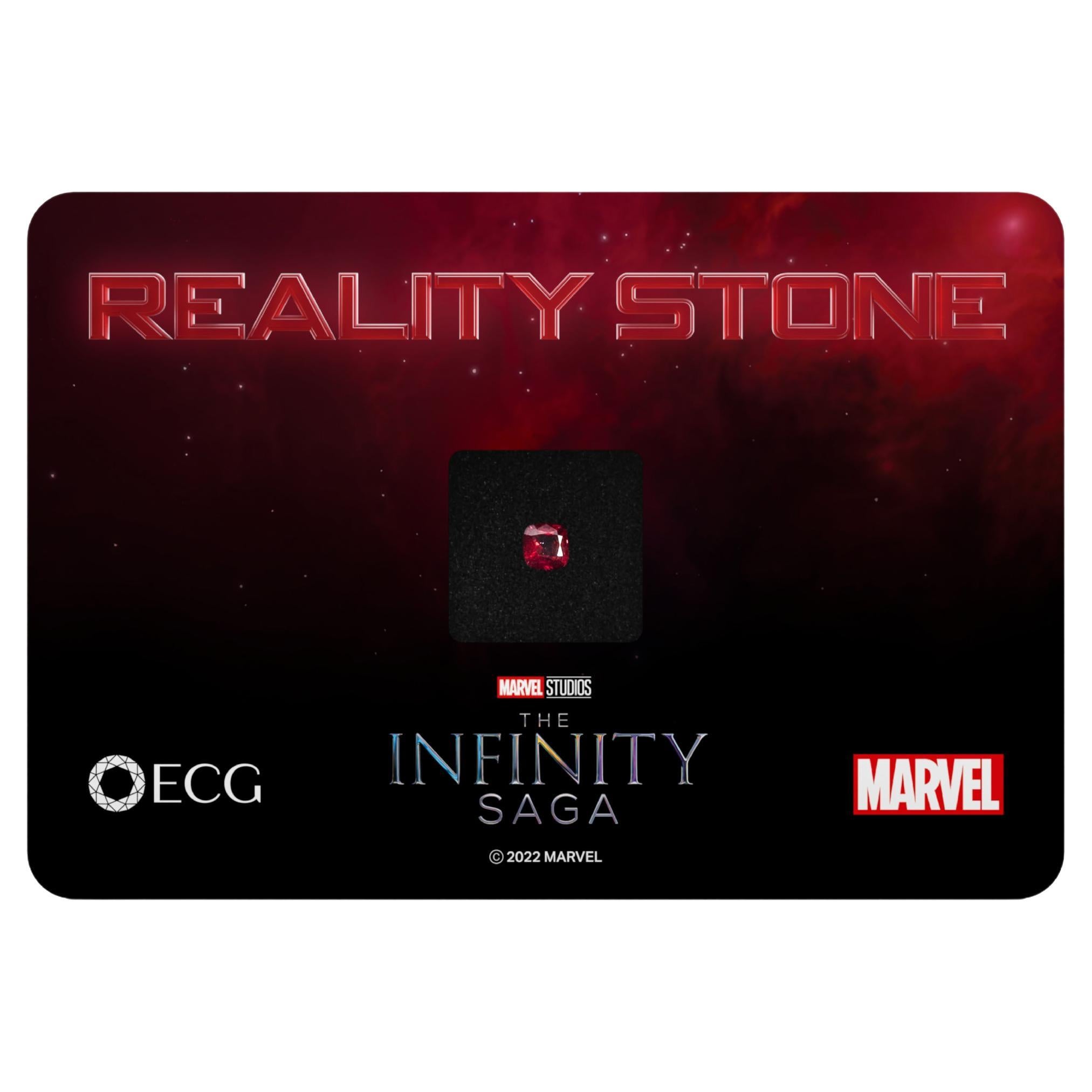 Marvel x ECG 1.86 Carat Reality Stone Ruby Limited Edition #12 of 300