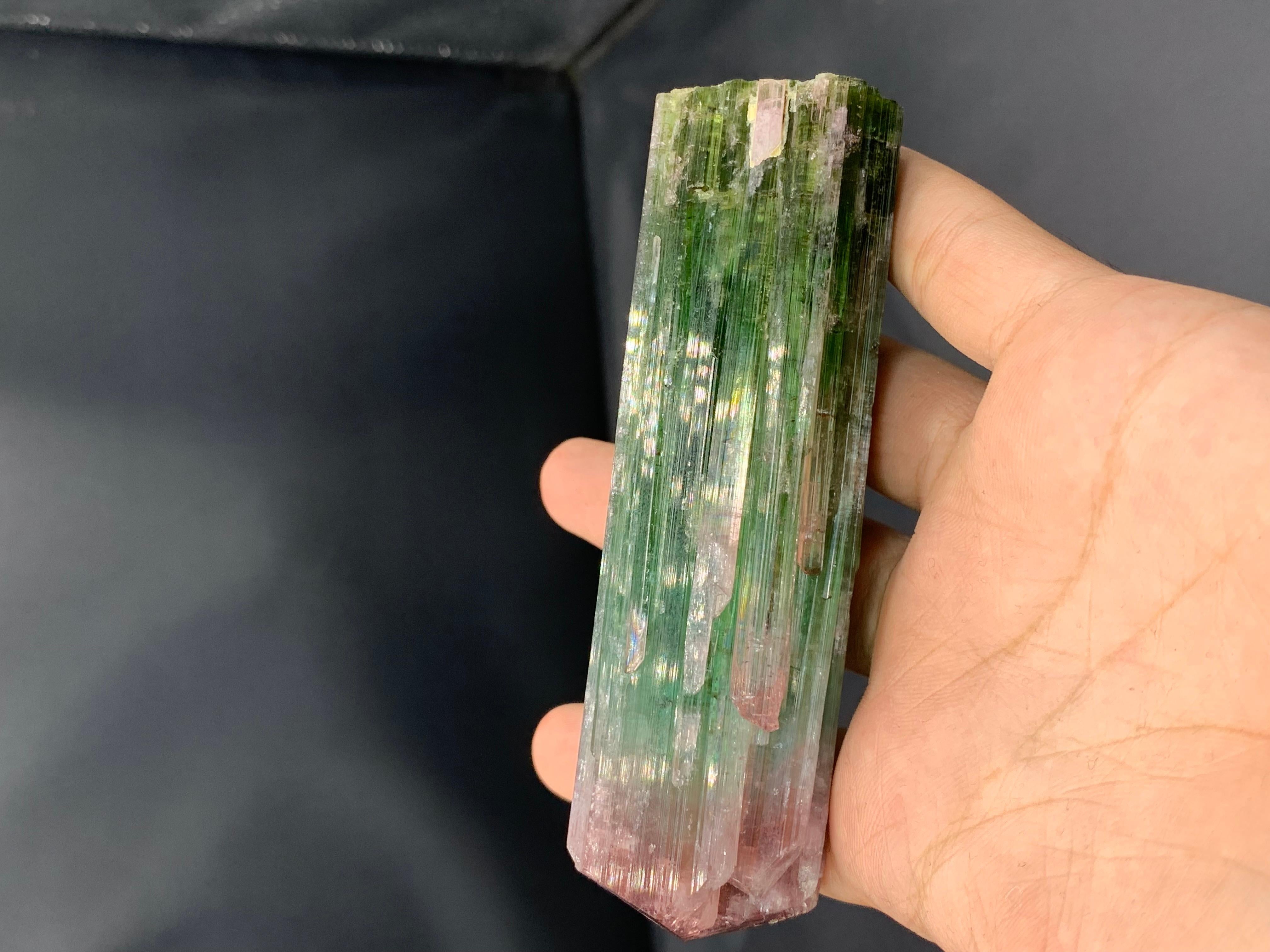 Autre Haut rose rubis et corps vert menthe d'Afghanistan en vente