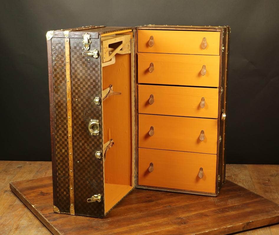 Marvellous Checkerboard Trunk For Sale 1