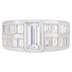 Marvelous 1 ct. Emerald Cut Diamond Ring