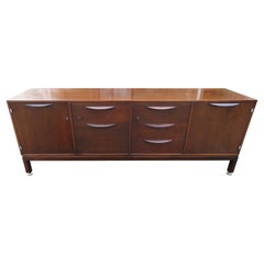 Marvelous Jens Risom Walnut Executive Credenza Mid-Century Modern