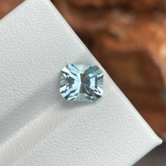 Marvelous Natural Fancy Cut Aquamarine 2.85 Carats Pakistani Aquamarine