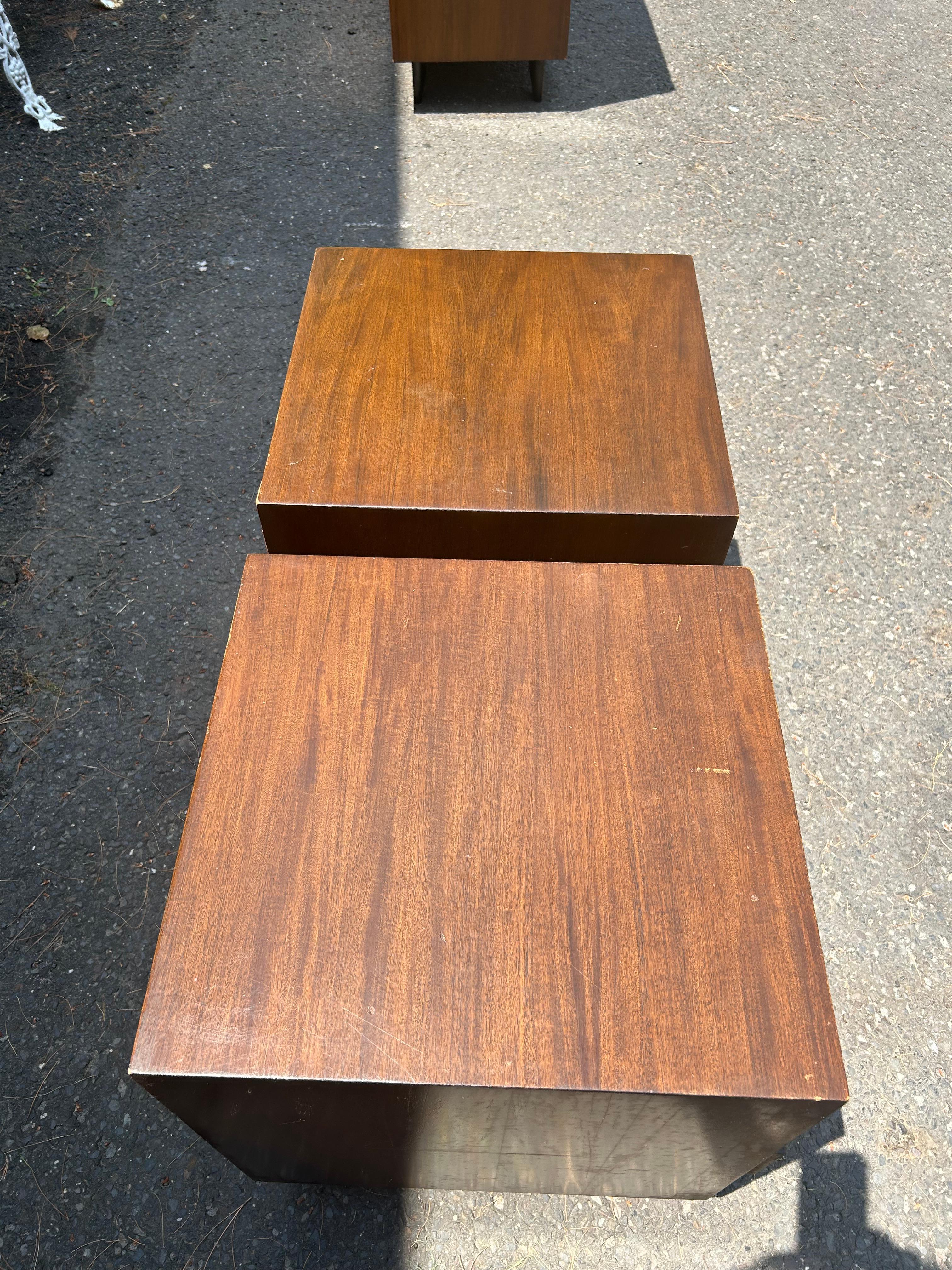 Marvelous Pair George Nelson Primavera Night Stand Mid-Century Modern For Sale 2