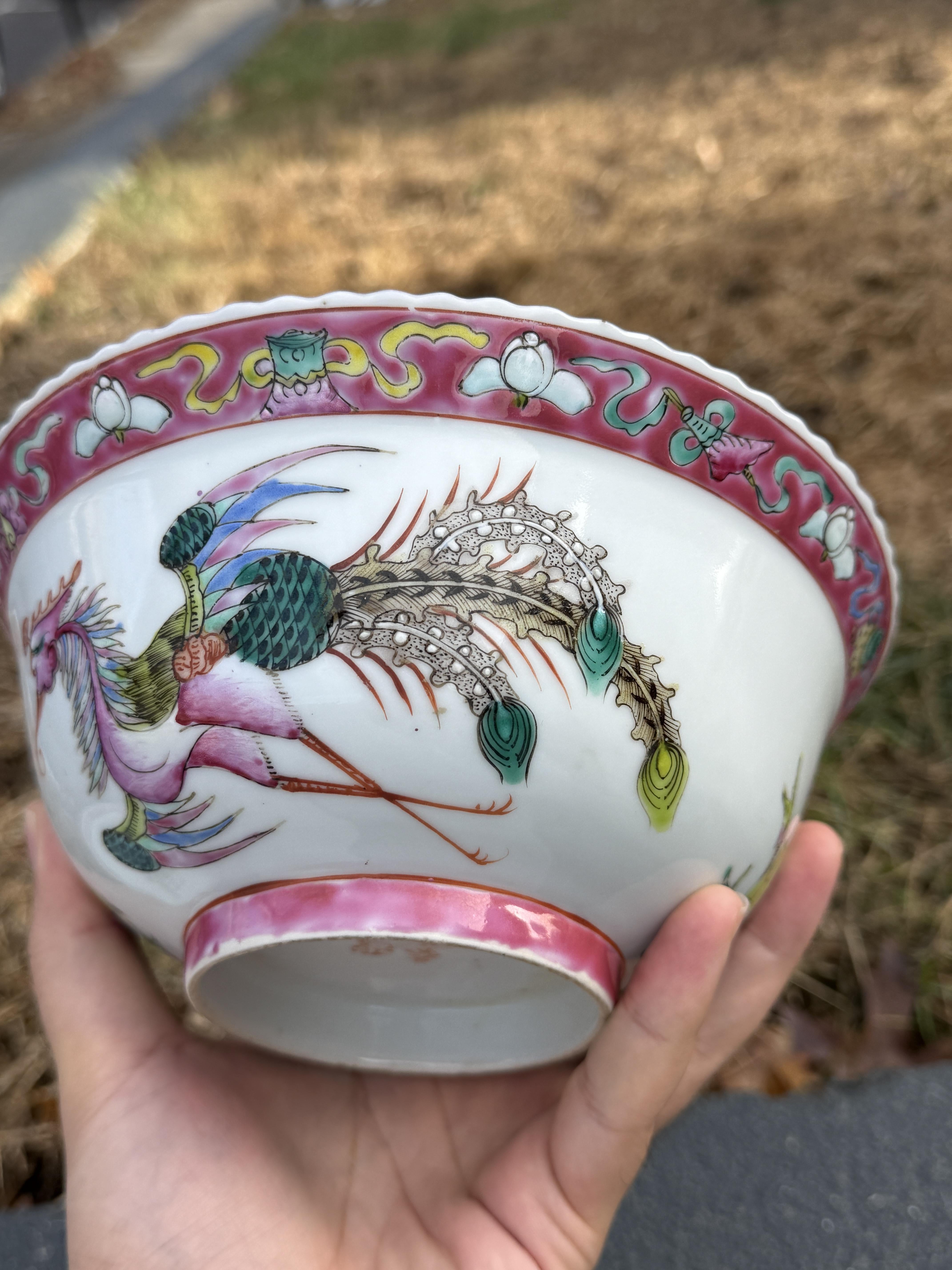 Maravillosa Pareja de Porcelana China / Malasia Peranakan Nonya en venta 12
