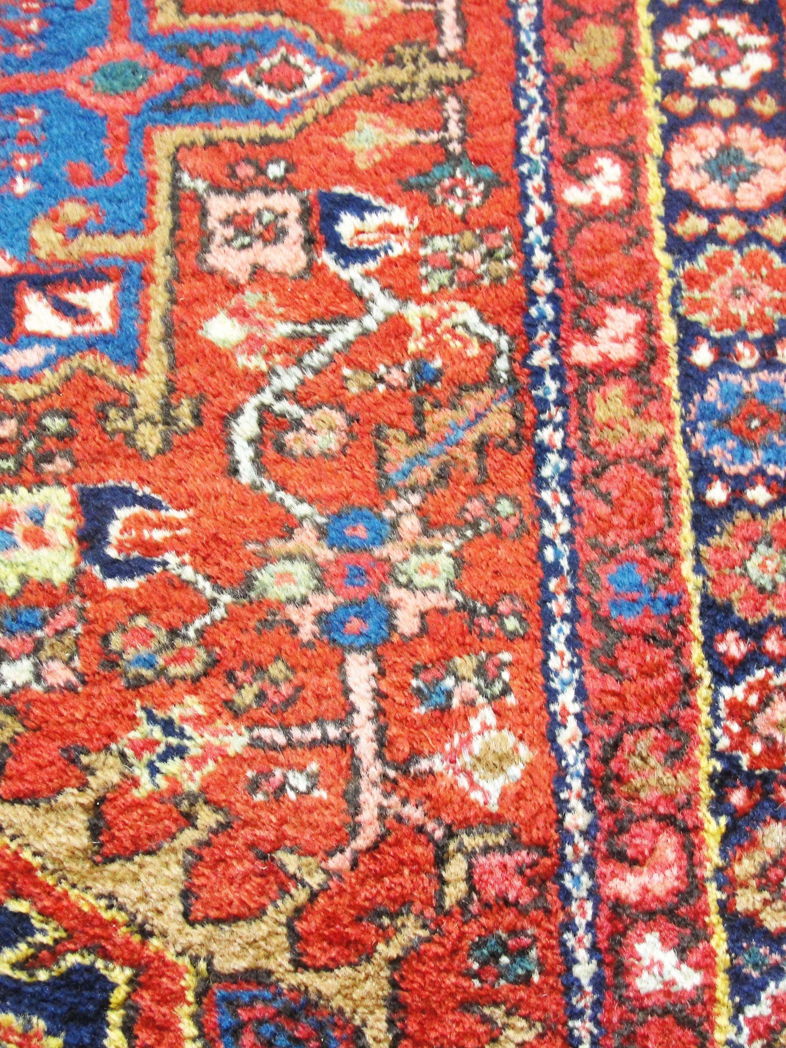 Heriz Serapi Antique Persian Heriz/Karaja Runner For Sale