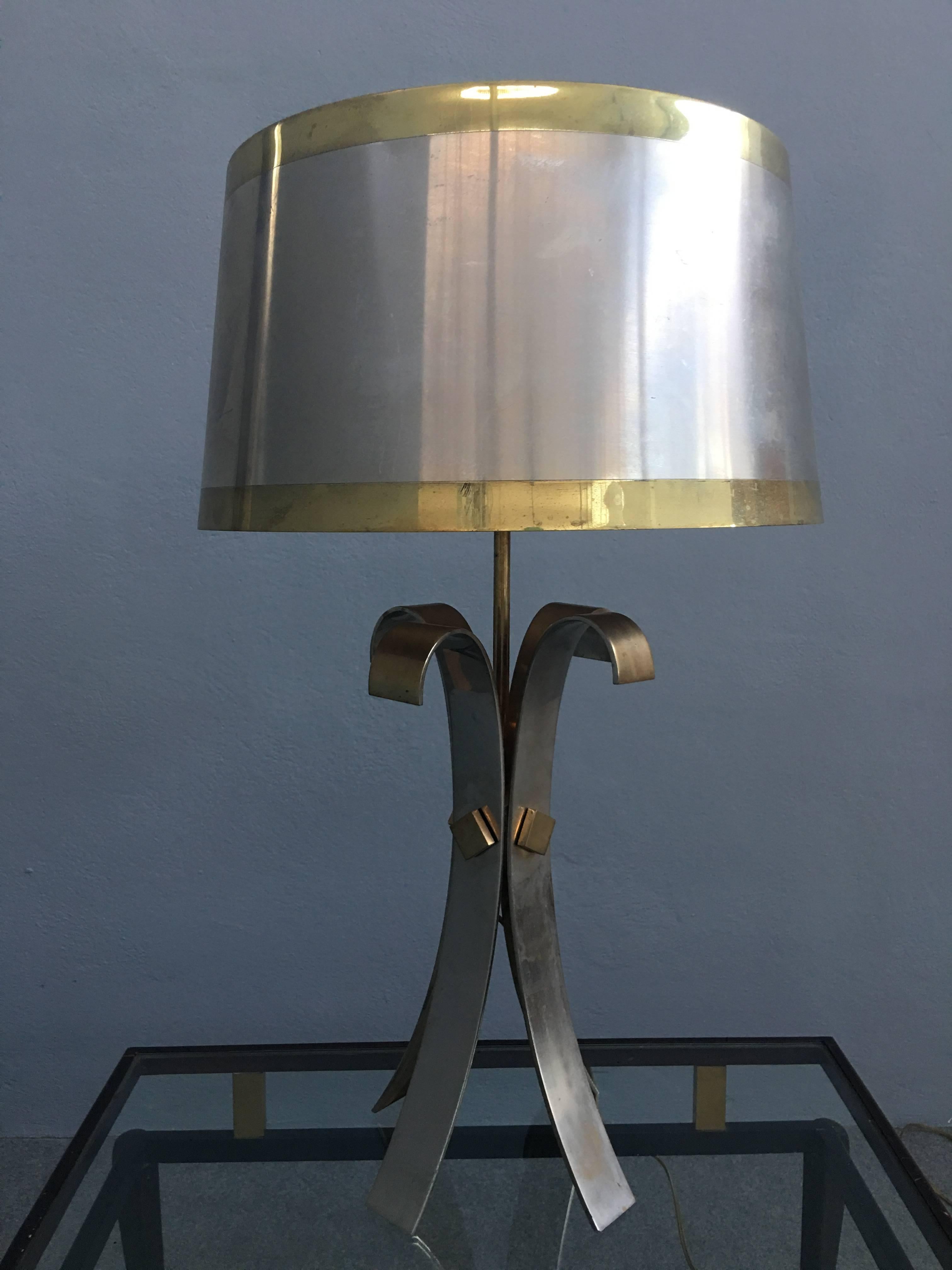 Marvelous Table Lamp Attributed to Maison Charles 1
