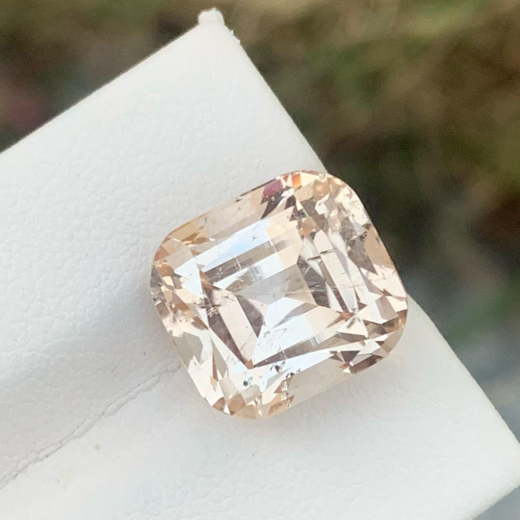Marvelous Topas Edelstein 14,95 Karat Cushion Cut Loose Pakistani Topas Edelstein im Angebot 3