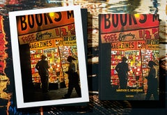 Marvin E. Newman Art Edition Book with Signed Print "Broadway, 1954"