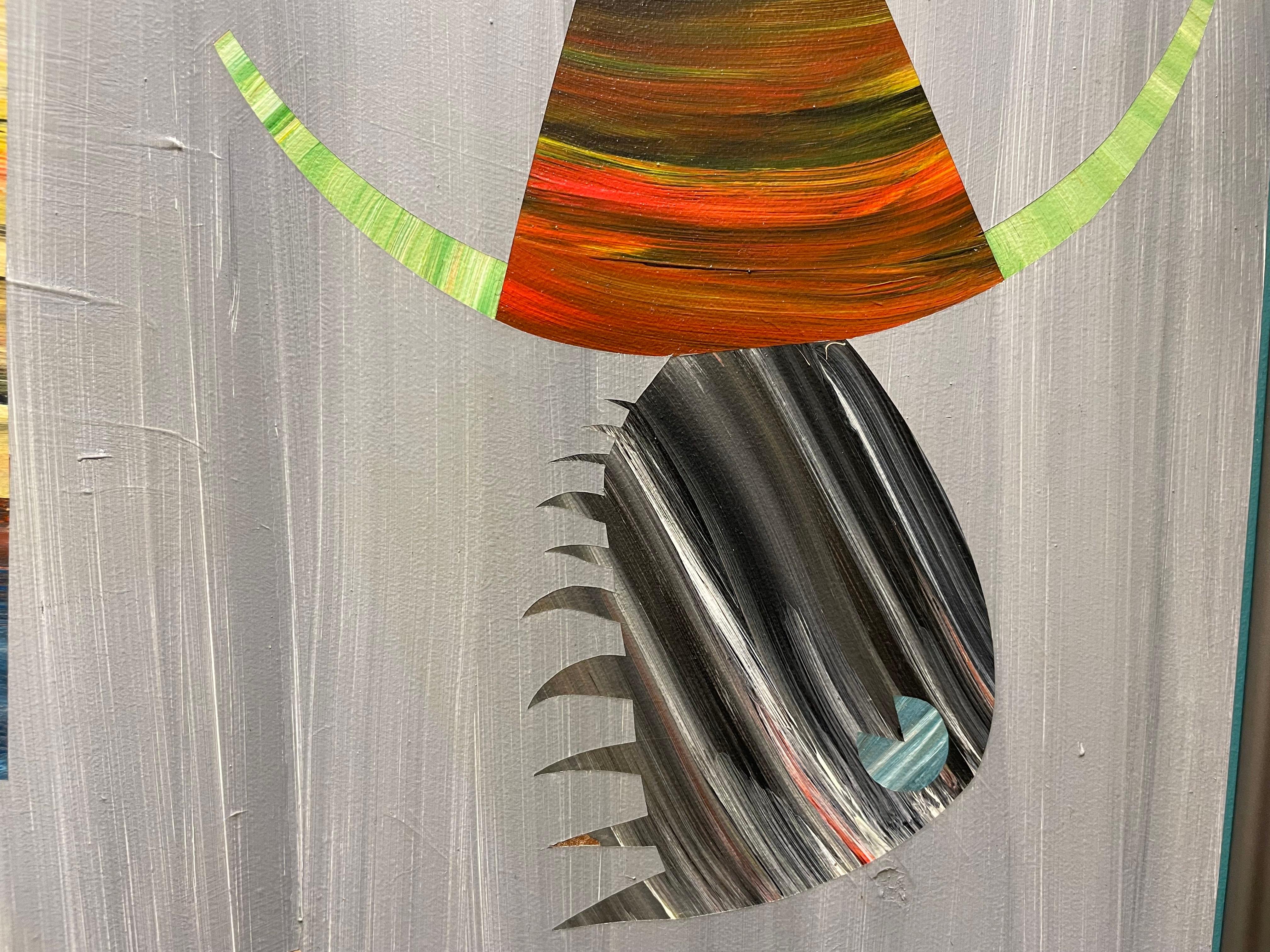 Montalvo n° 15, Marvin Jones, peinture abstraite figurative, artiste de Cleveland en vente 10