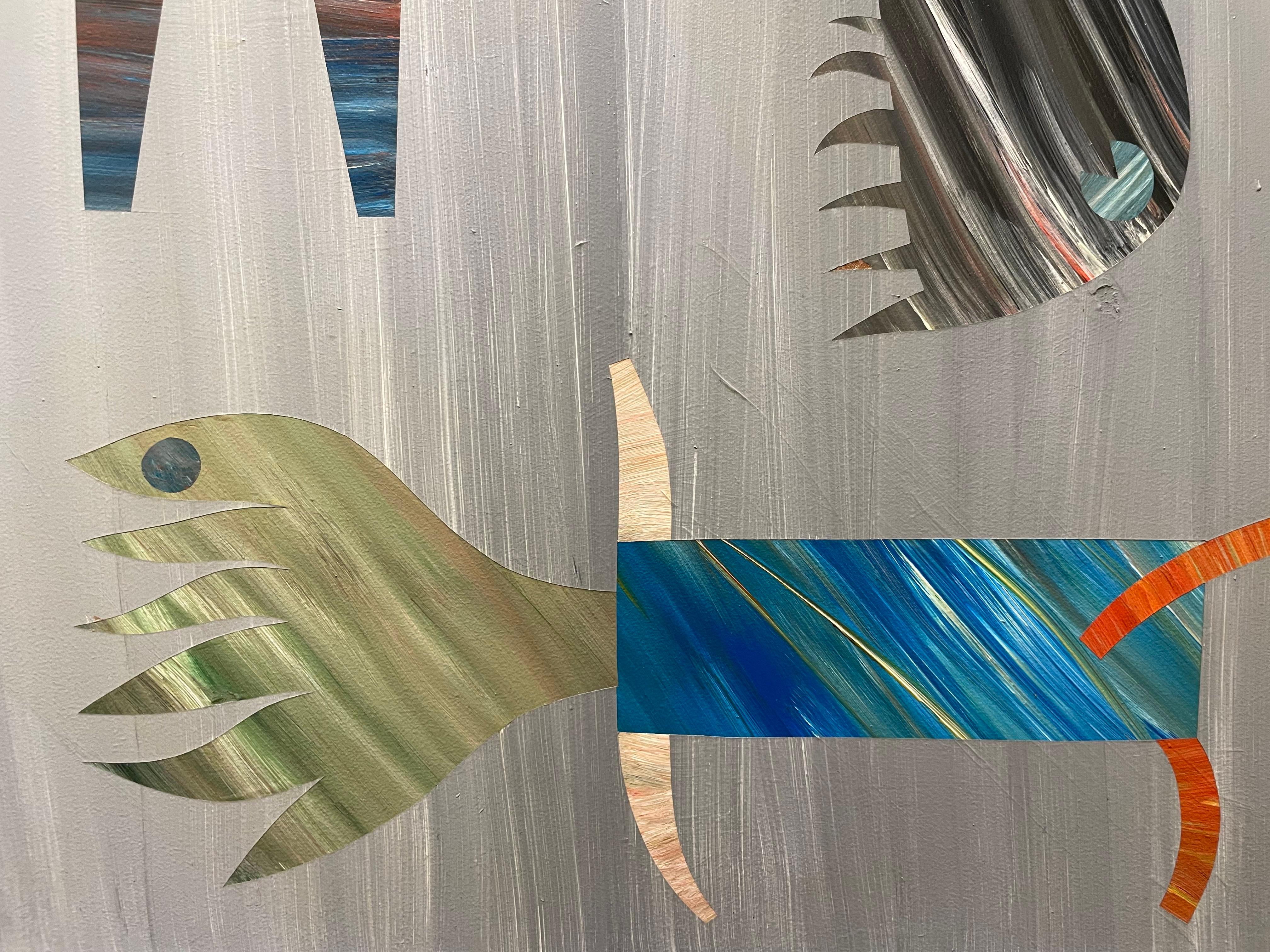 Montalvo n° 15, Marvin Jones, peinture abstraite figurative, artiste de Cleveland en vente 7