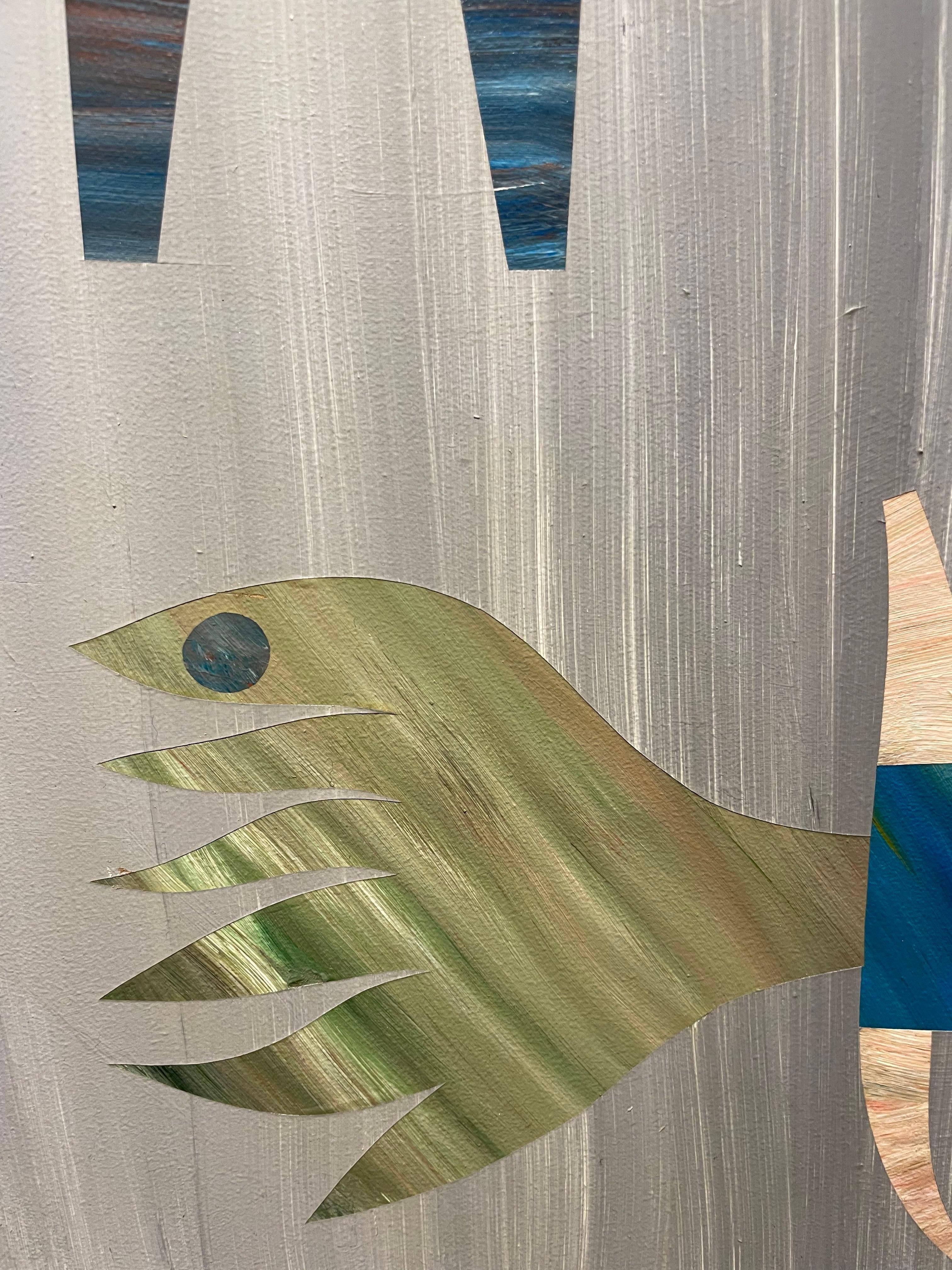 Montalvo n° 15, Marvin Jones, peinture abstraite figurative, artiste de Cleveland en vente 8