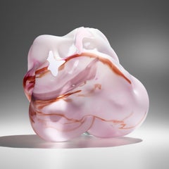 « Californie Color Series #8 », sculpture en verre soufflé, sablé, gravée à l'acide 