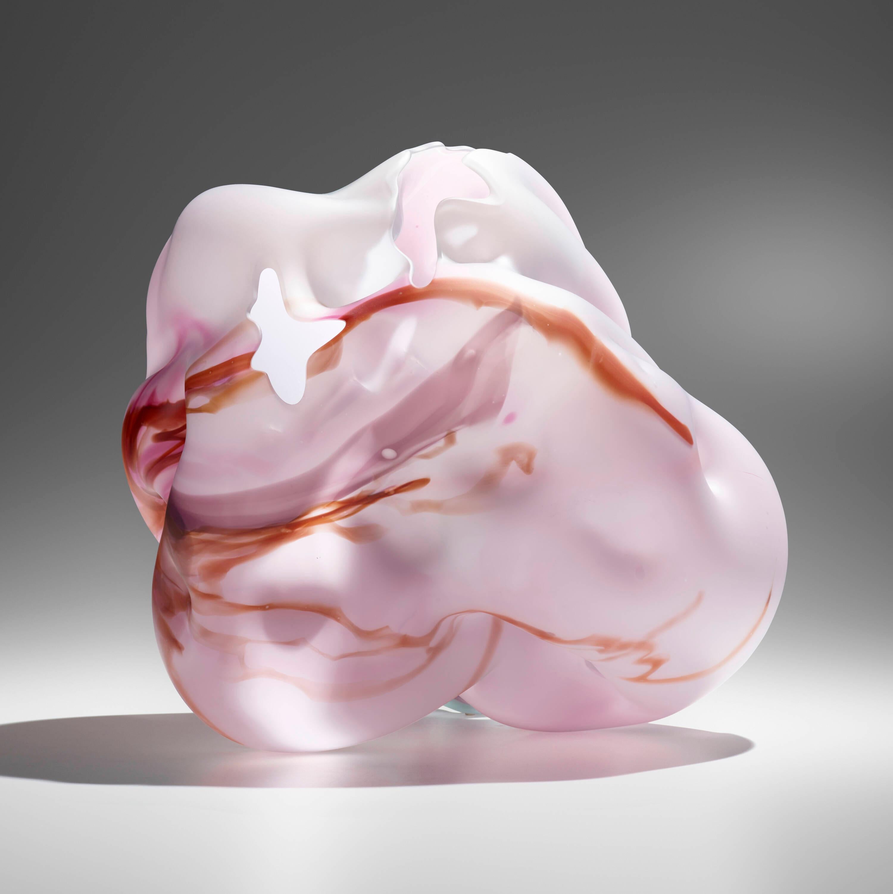Marvin Lipofsky 1938 - 2016

Lipofsky approached glass as an organic, sculptural medium; resulting in his signature amorphic forms. Many of his works are colorful “bubbles” of glass. Often semi-transluscent, they allow the viewer to examine their