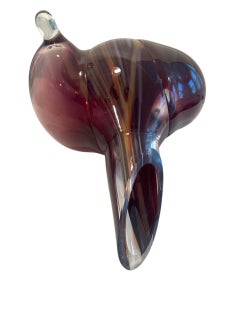 Marvin Lipofsky "Boceto" escultura artística de vidrio