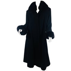 Marvin Richards Full Length Wool Coat