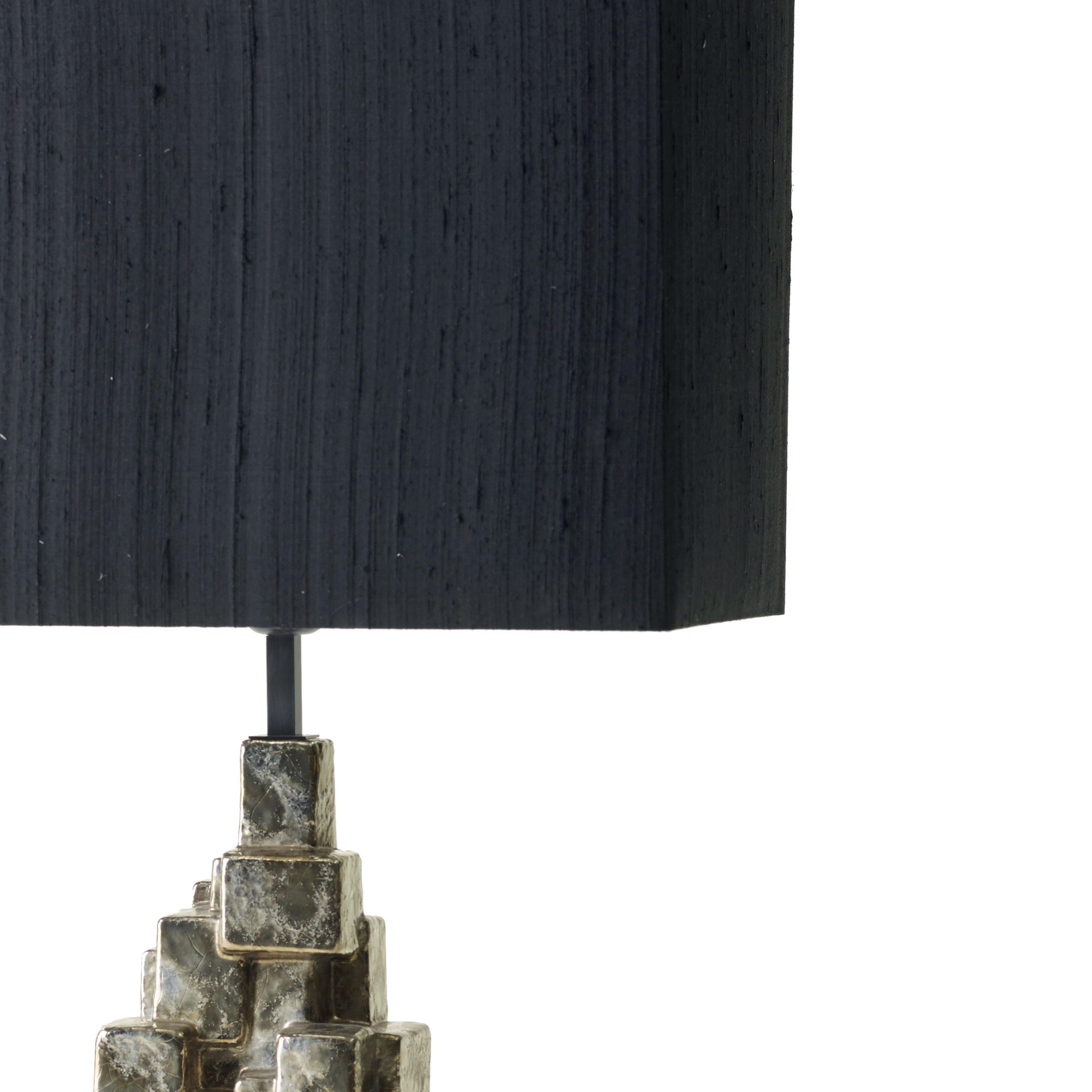 Marvin Table Lamp with Shade by Marioni In New Condition For Sale In Geneve, CH