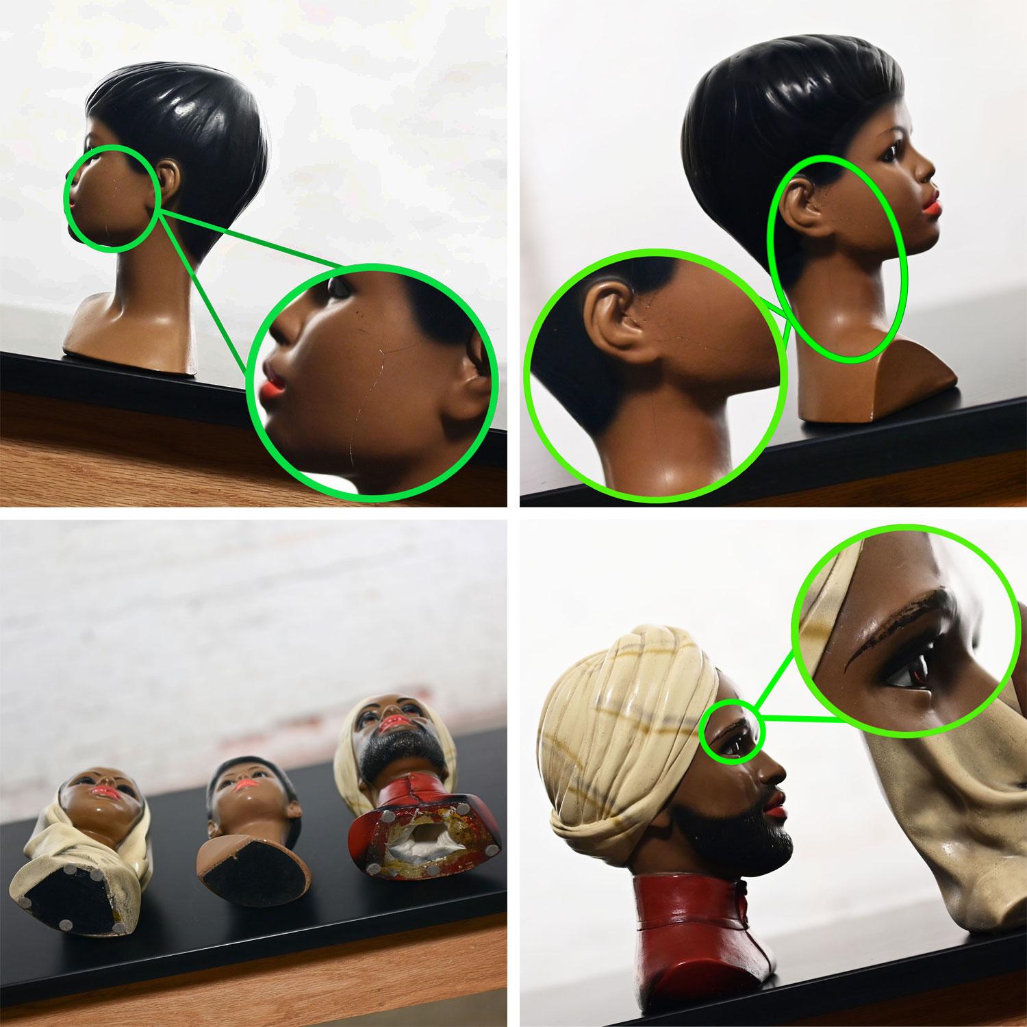 Marwal Industries Bustos Estatuarios de Yeso y Resina Familia de 3 Padre Madre e Hijo en venta 8