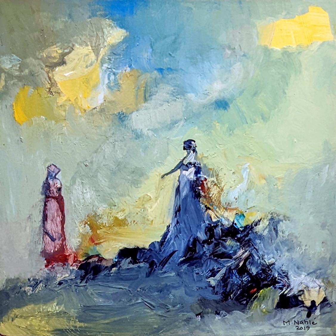 Bewitching - Painting by Marwan Nahle