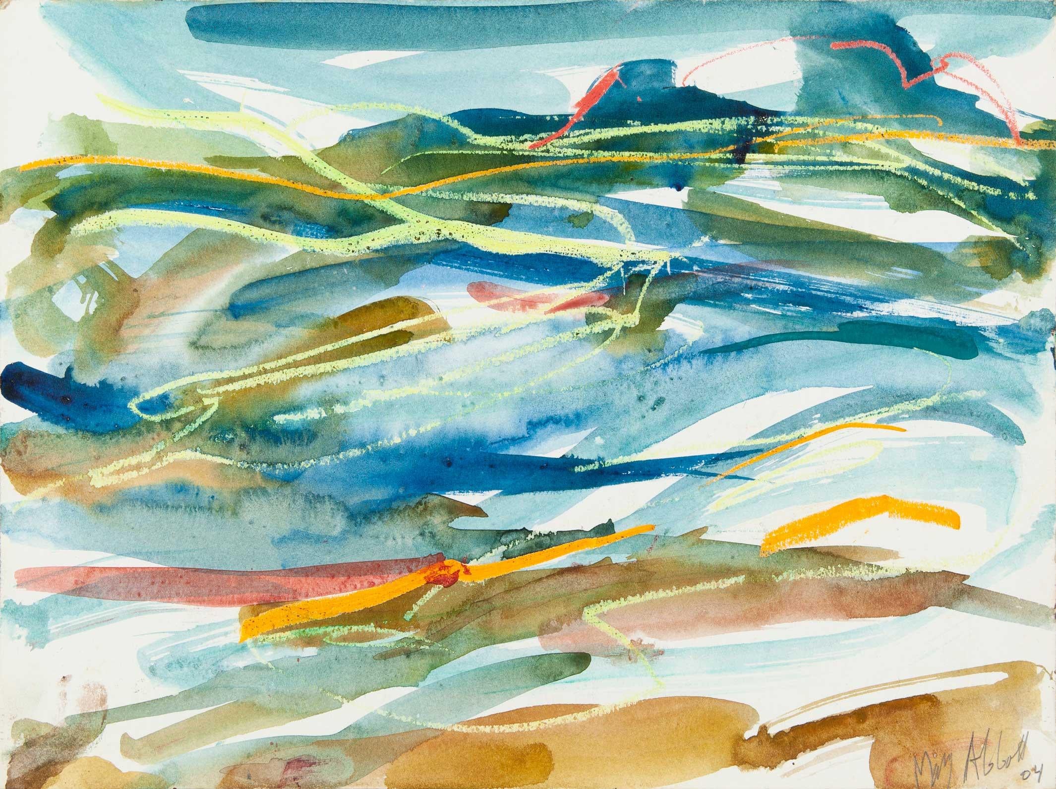 Senza titolo (3) - Painting di Mary Abbott