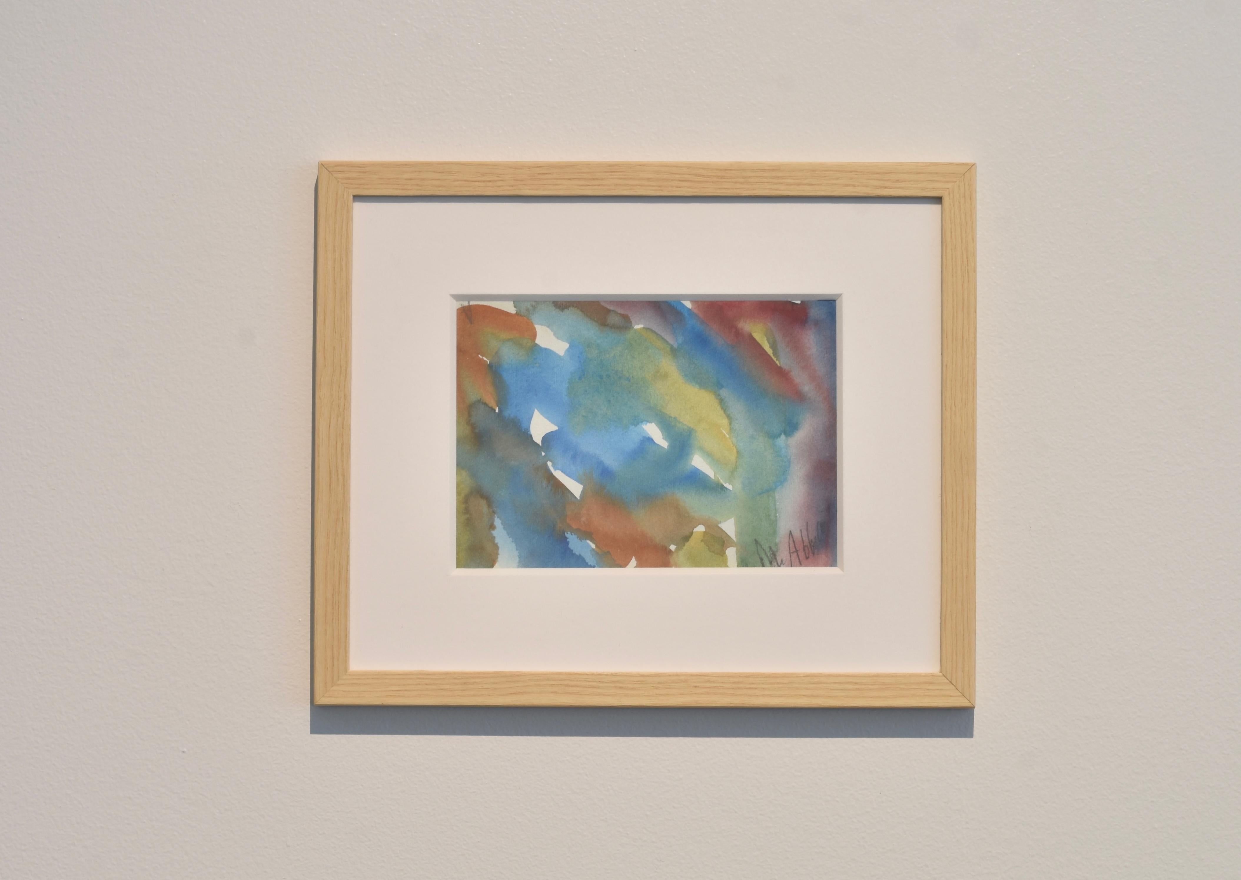 Mary Abbott (1921-2019)
Unbetitelt, 2005
Öl und Aquarell auf Papier
Kunstwerk: 5 x 7 in. l 13 x 18 cm
Gerahmt: 10 x 12 Zoll l 25 x 30 cm
Signiert unten rechts

Ausstellung: '9 Frauen, 20. Jahrhundert', Nagas, New York, 3. September - 25. Oktober