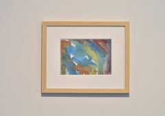 Ohne Titel, Mary Abbott, Gemälde, Aquarell, Frau abstrakter Künstler, 2005