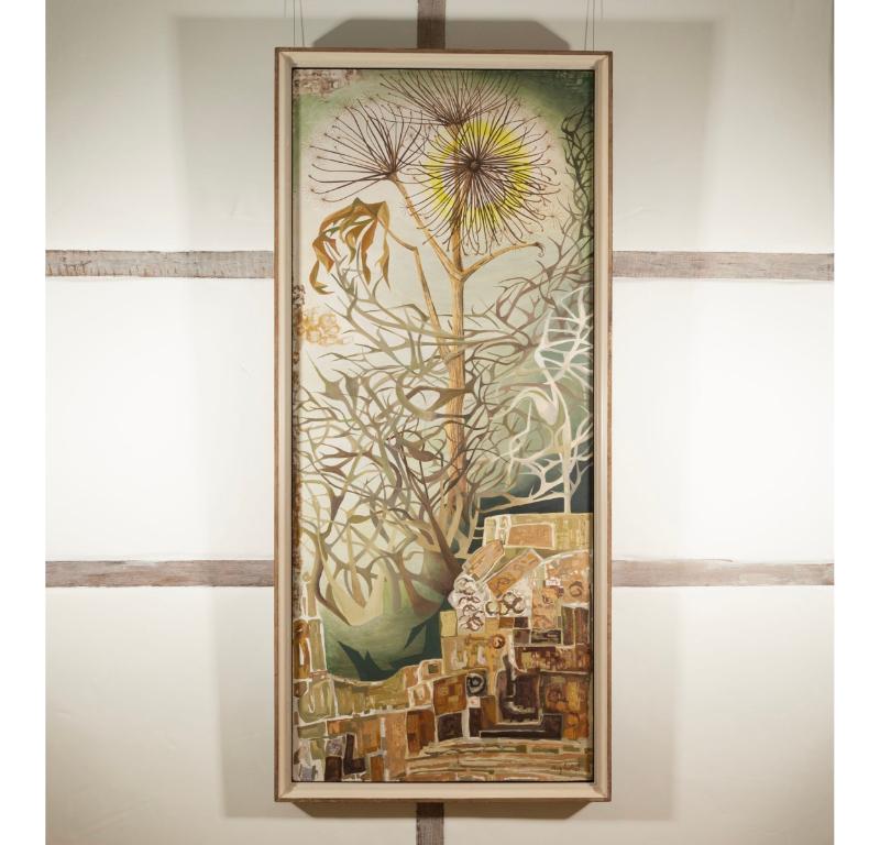 Out of the Thicket, Öl auf Karton Gemälde von Mary Adshead im Angebot 1